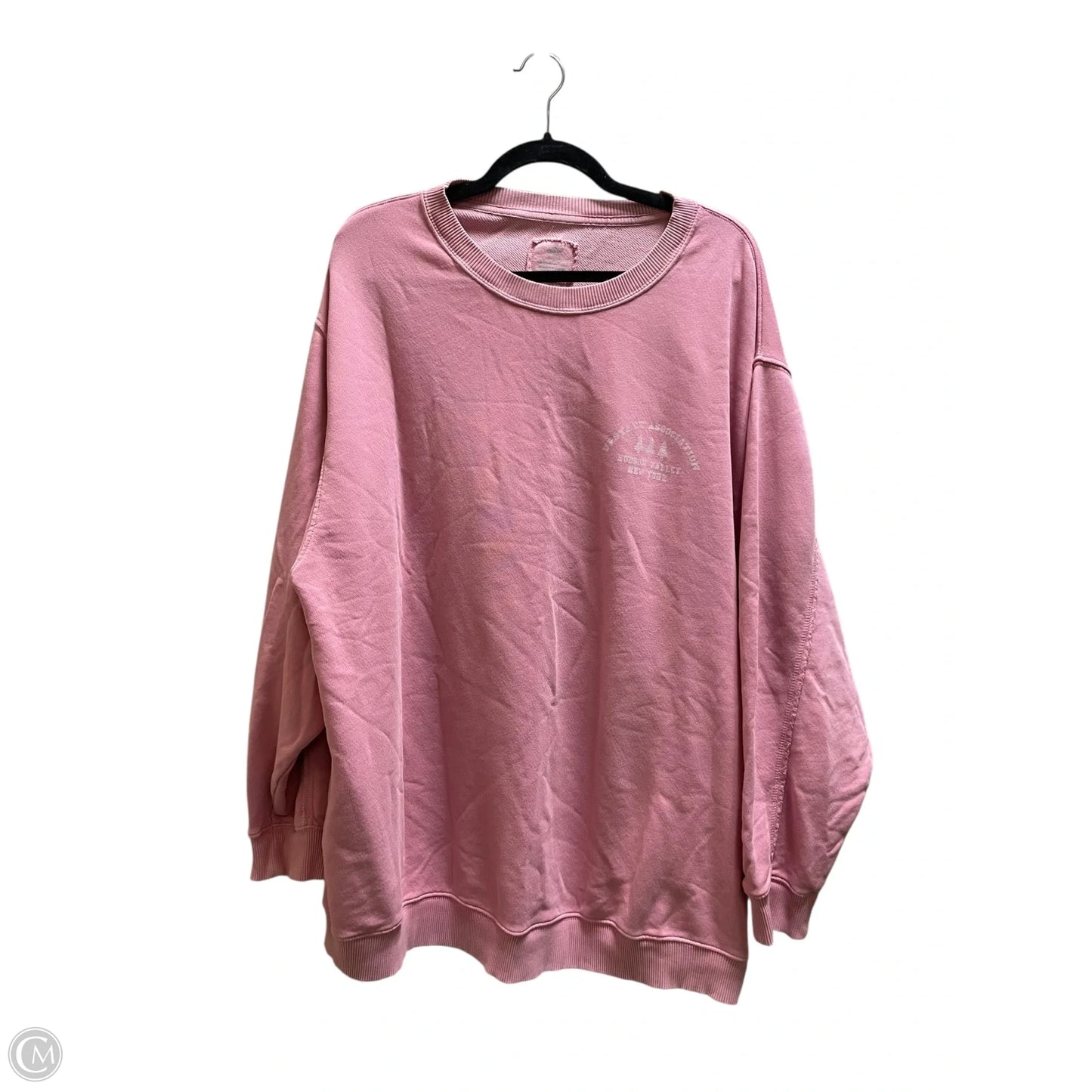 Sweatshirt Crewneck By Aerie In Pink, Size: Xl