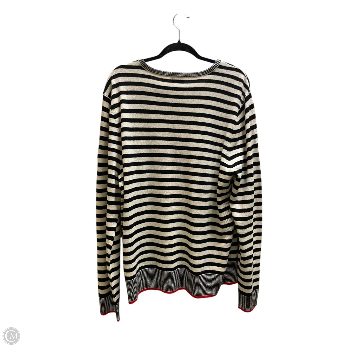 Sweater By Adriano Goldschmied In Striped Pattern, Size: 2x
