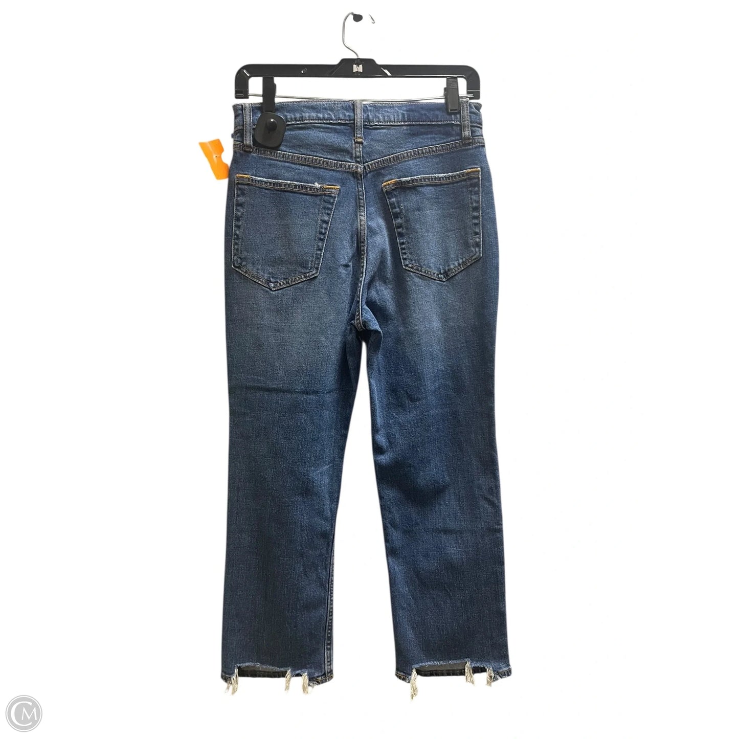Jeans Straight By Abercrombie And Fitch In Blue Denim, Size: 6