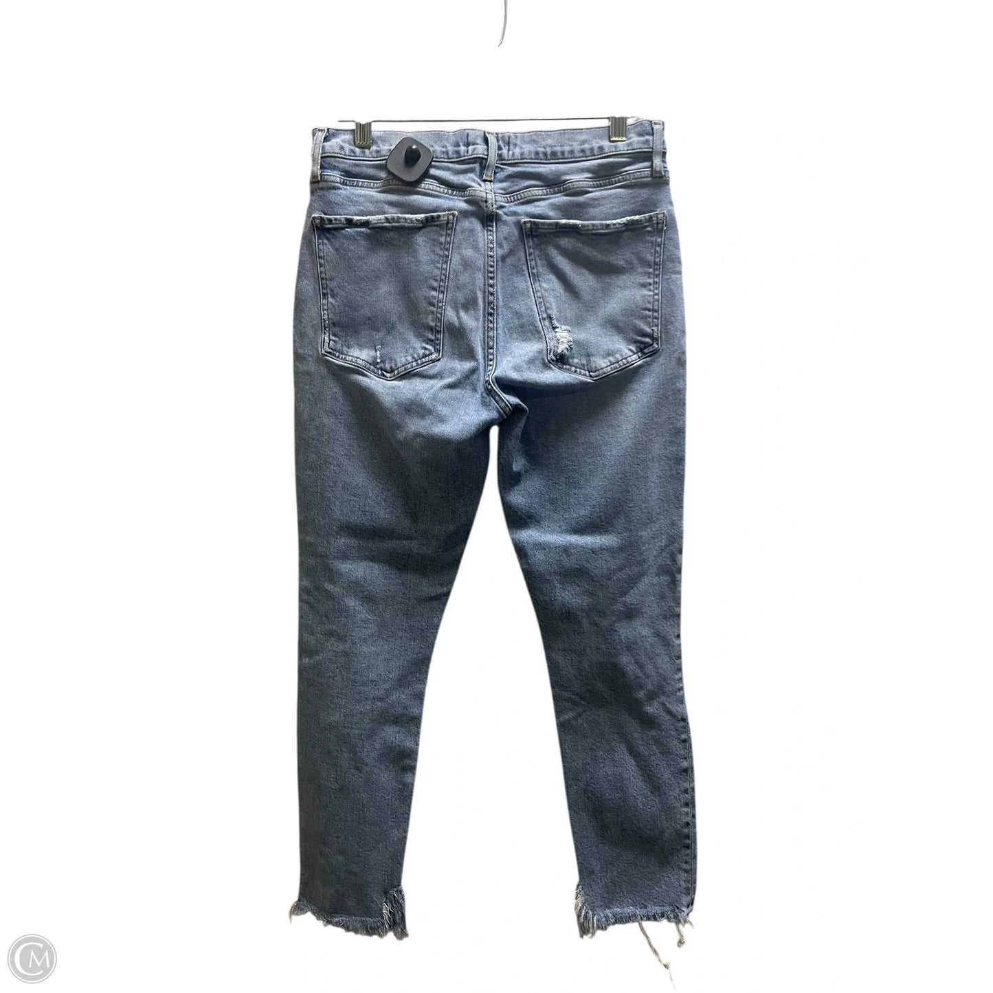 Jeans Skinny By Agolde In Blue Denim, Size: 8