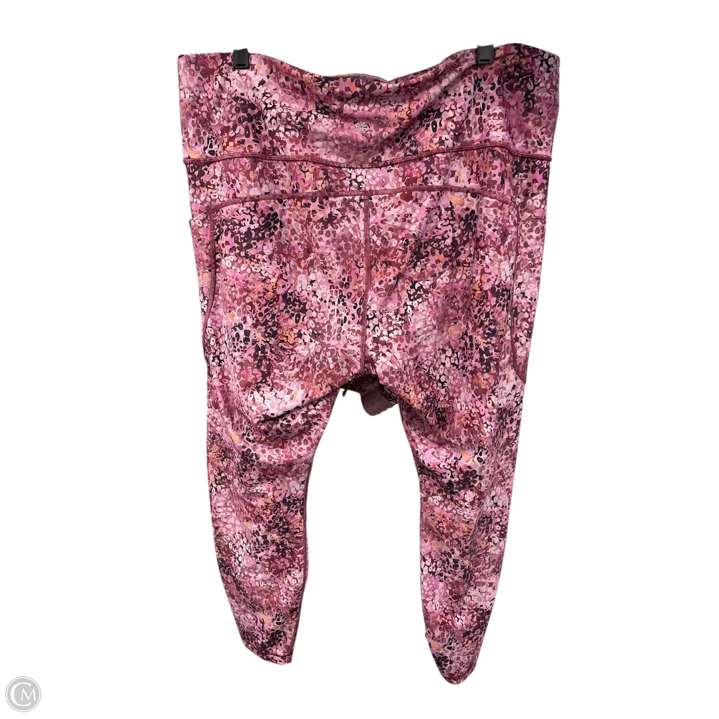 Athletic Pants 2pc By Athleta In Pink, Size: 2x