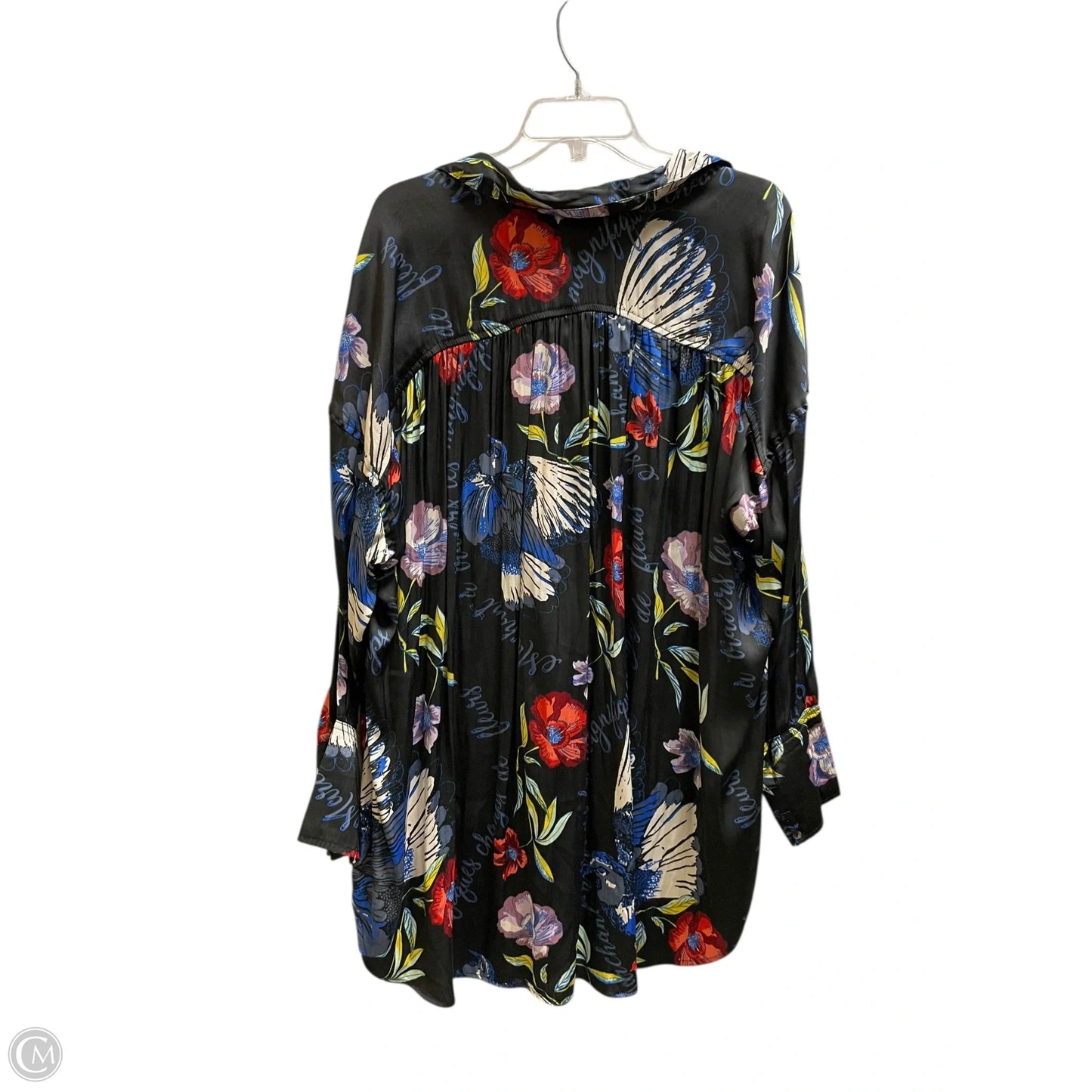 Top Long Sleeve By Free People In Black, Size: M