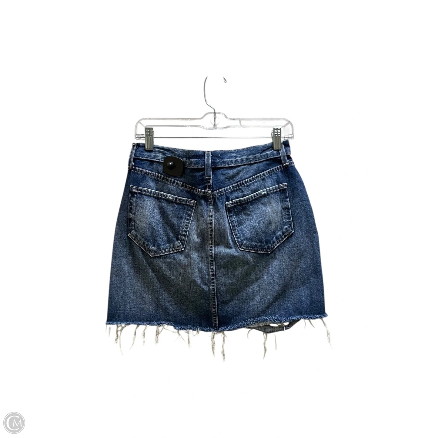 Skirt Mini & Short By L Agence In Blue Denim, Size: 4