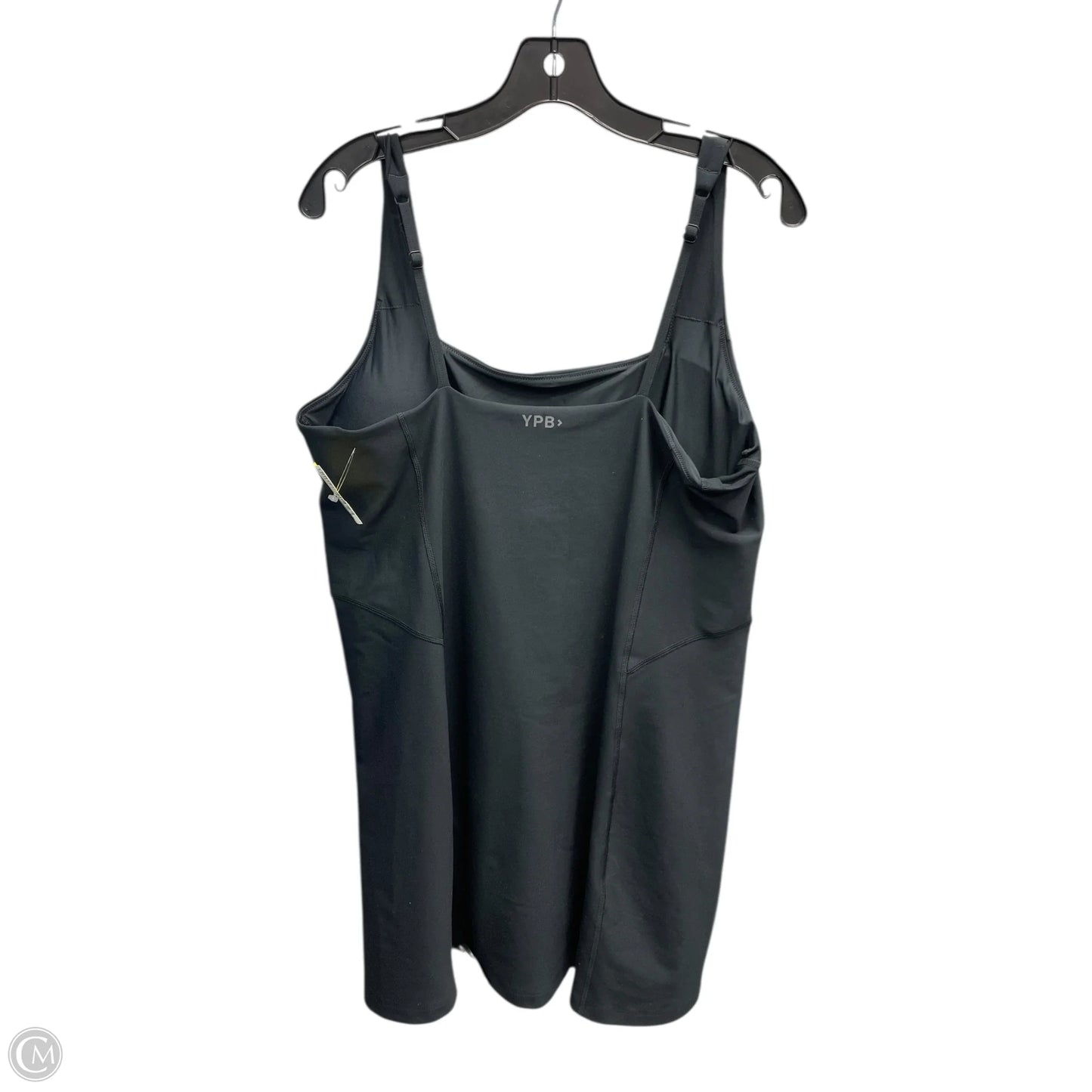 Athletic Dress By Ypb In Black, Size: Xl
