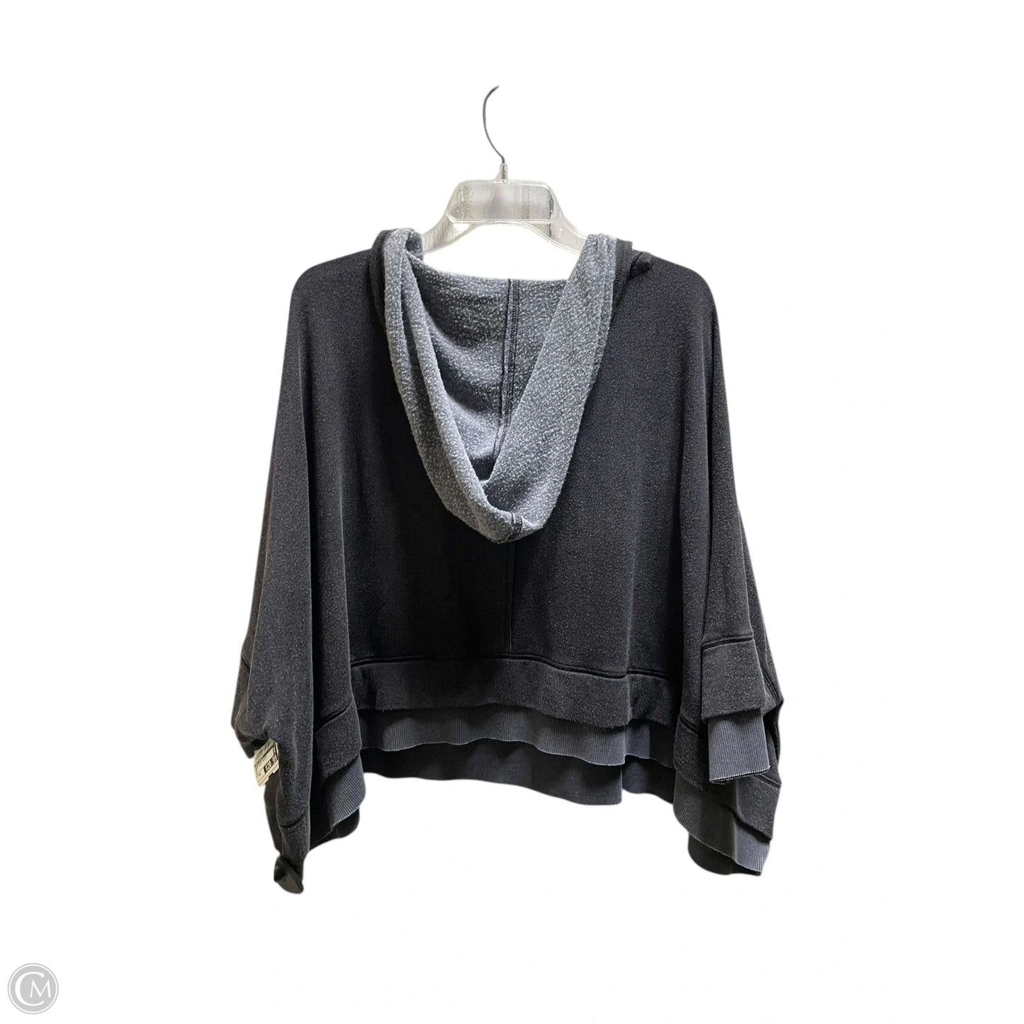 Sweatshirt Hoodie By Free People In Grey, Size: Xs