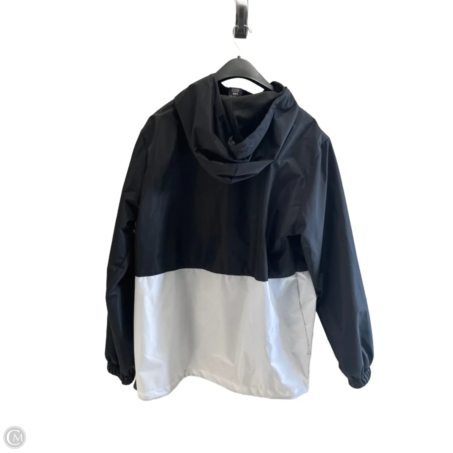 Jacket Windbreaker By Hurley In Black, Size: L