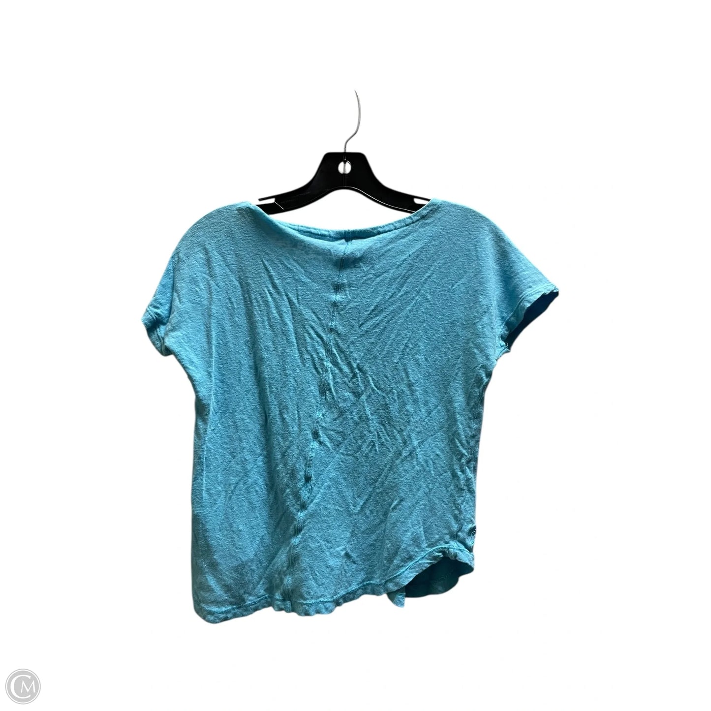 Top Short Sleeve Designer By Lilly Pulitzer In Blue, Size: Xxs