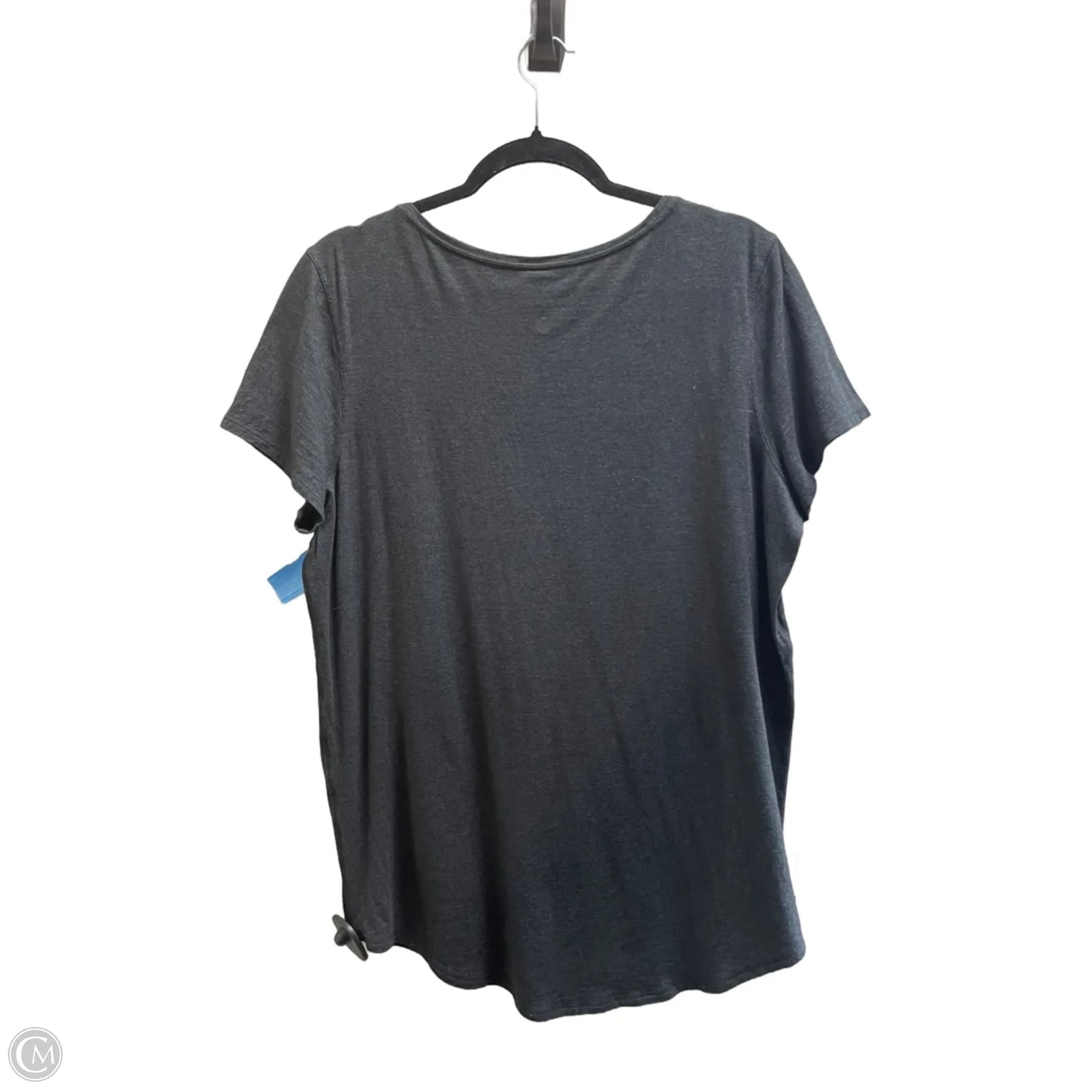 Athletic Top Long Sleeve Collar By Lululemon In Grey, Size: 12