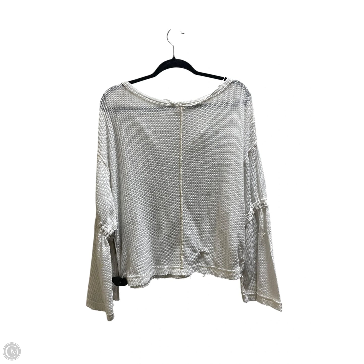 Top Long Sleeve By We The Free In White, Size: Xs