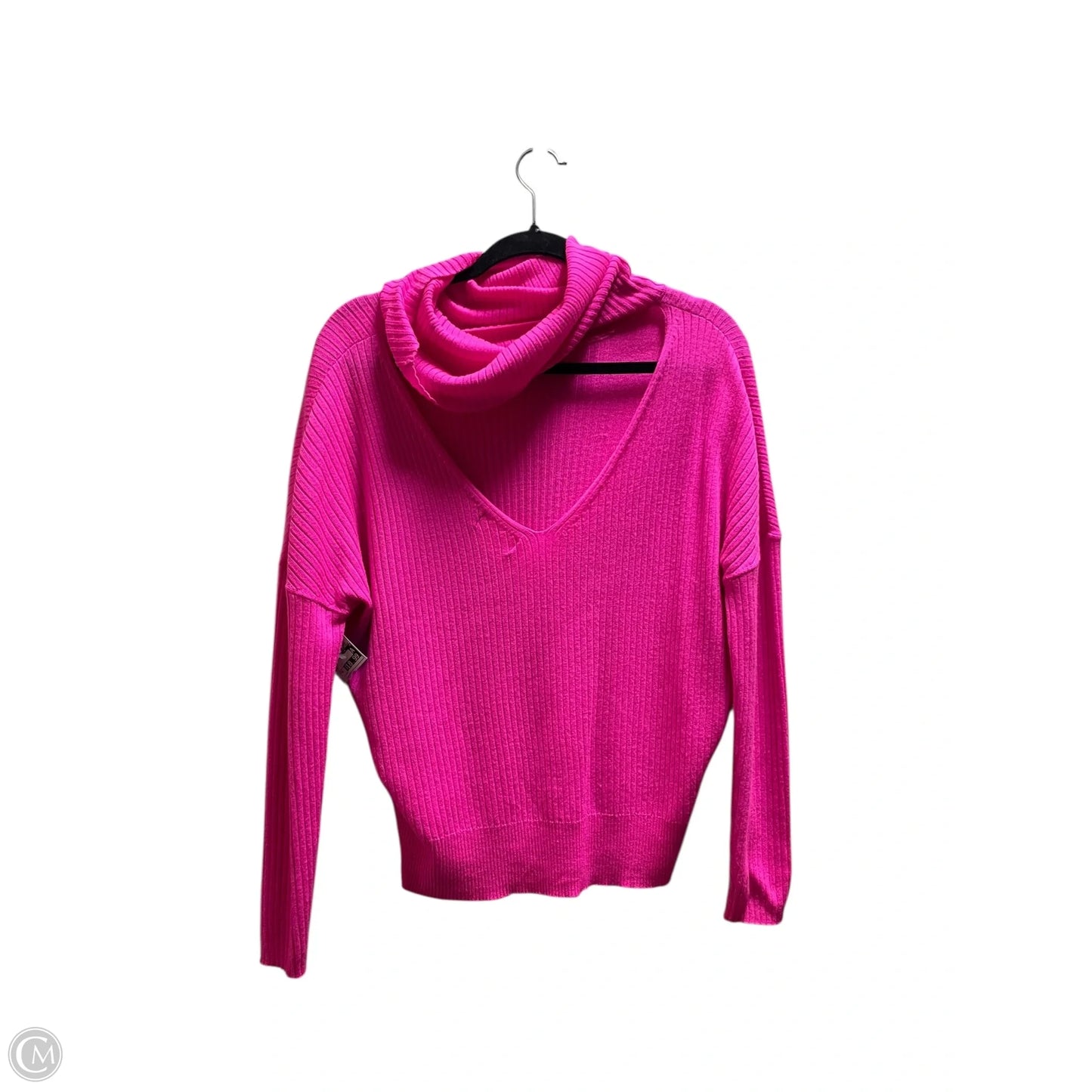 Top Long Sleeve By Maeve In Pink, Size: Xs