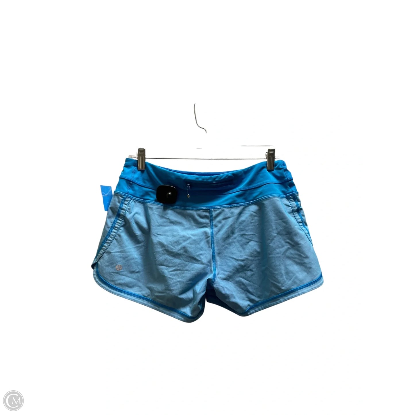 Athletic Shorts By Lululemon In Blue, Size: 6