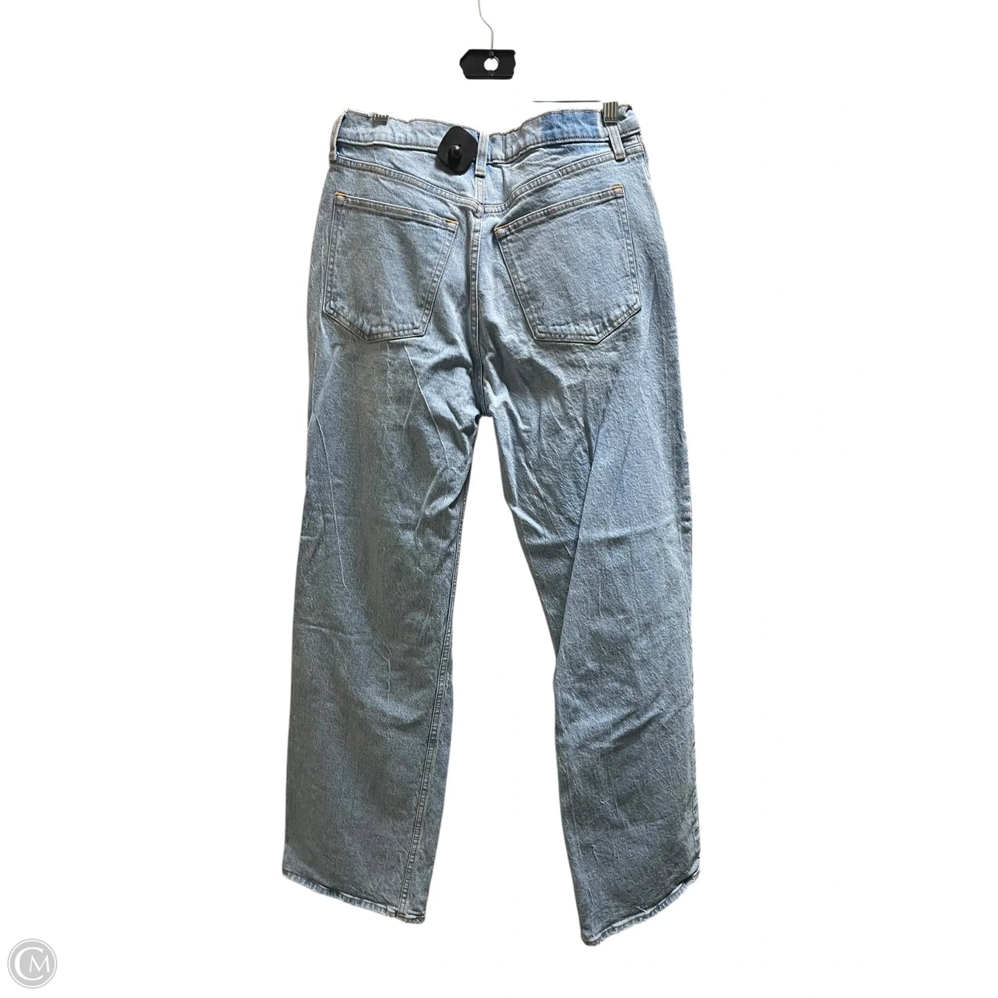 Jeans Straight By Abercrombie And Fitch In Blue Denim, Size: 10