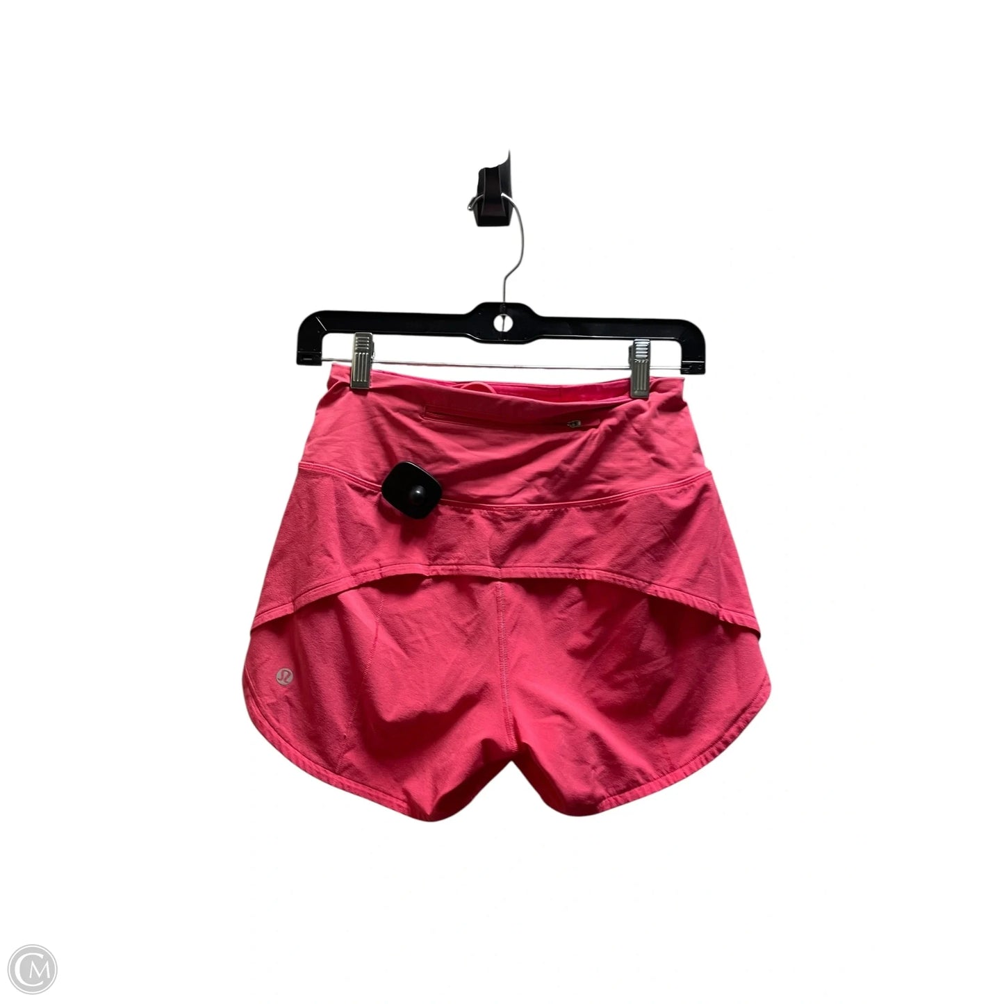 Athletic Shorts By Lululemon In Pink, Size: 2
