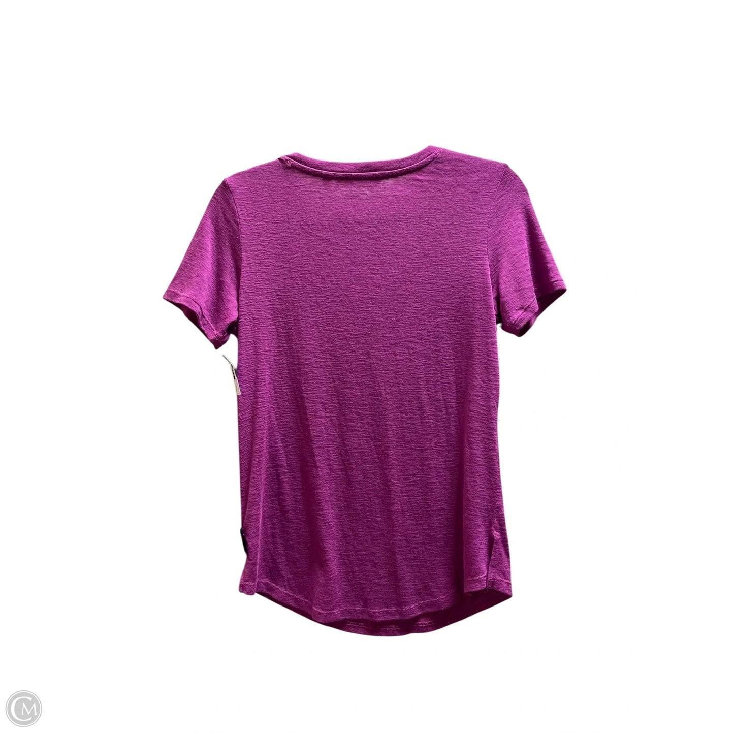 Top Short Sleeve By Athleta In Purple, Size: Xs