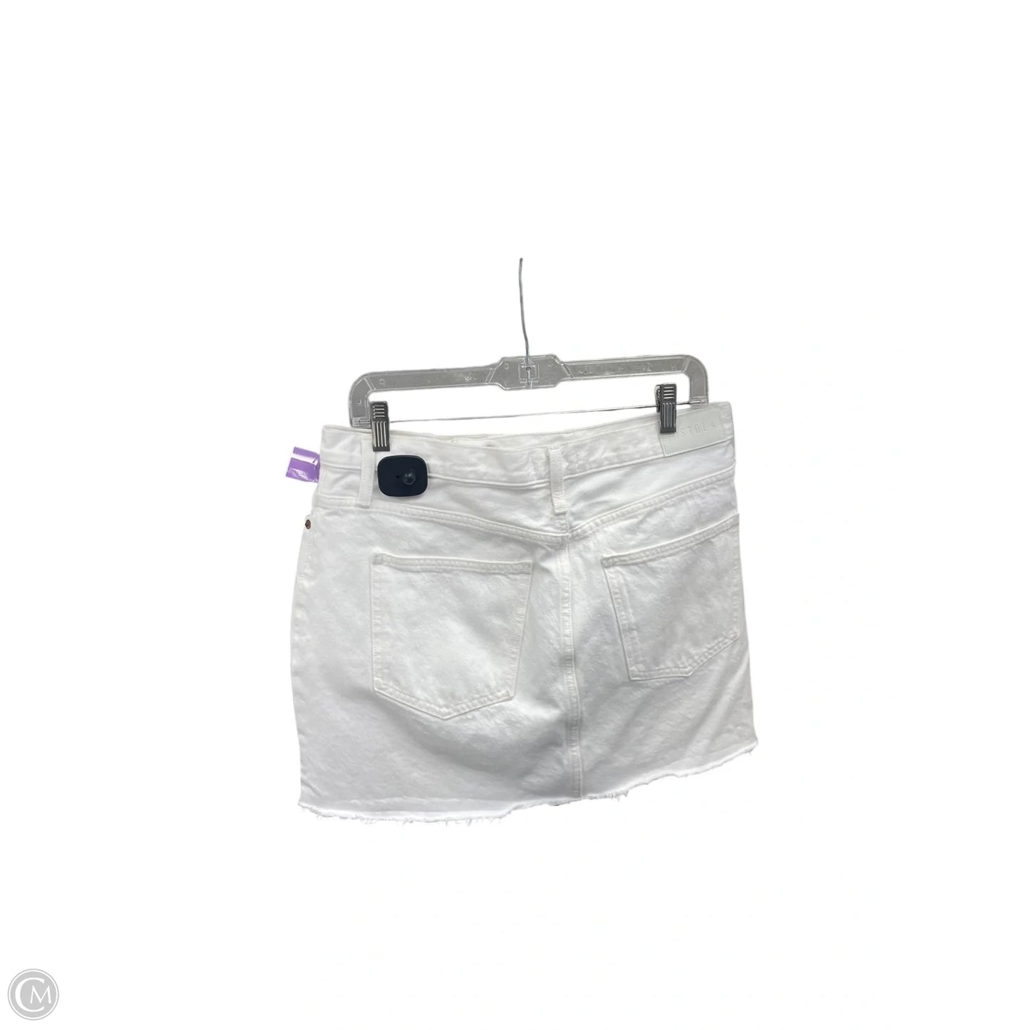 Skirt Mini & Short By Pistola In White, Size: 10