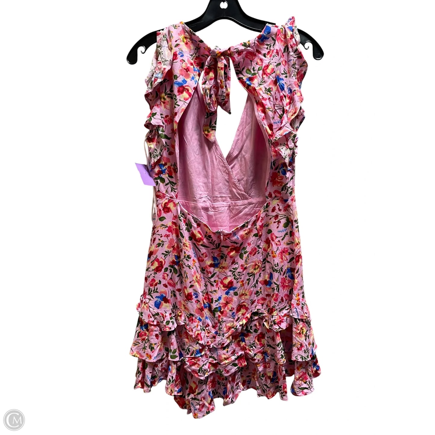Dress Casual Short By Hello Molly In Pink, Size: M