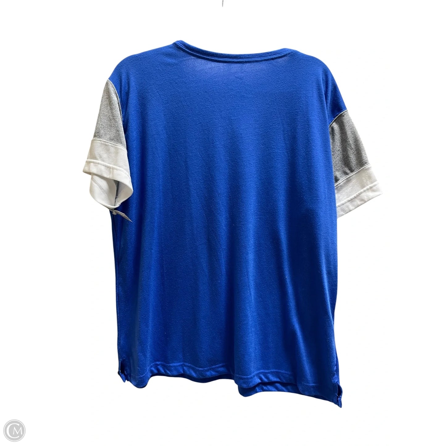 Top Short Sleeve By Nike Apparel In Blue, Size: 2x