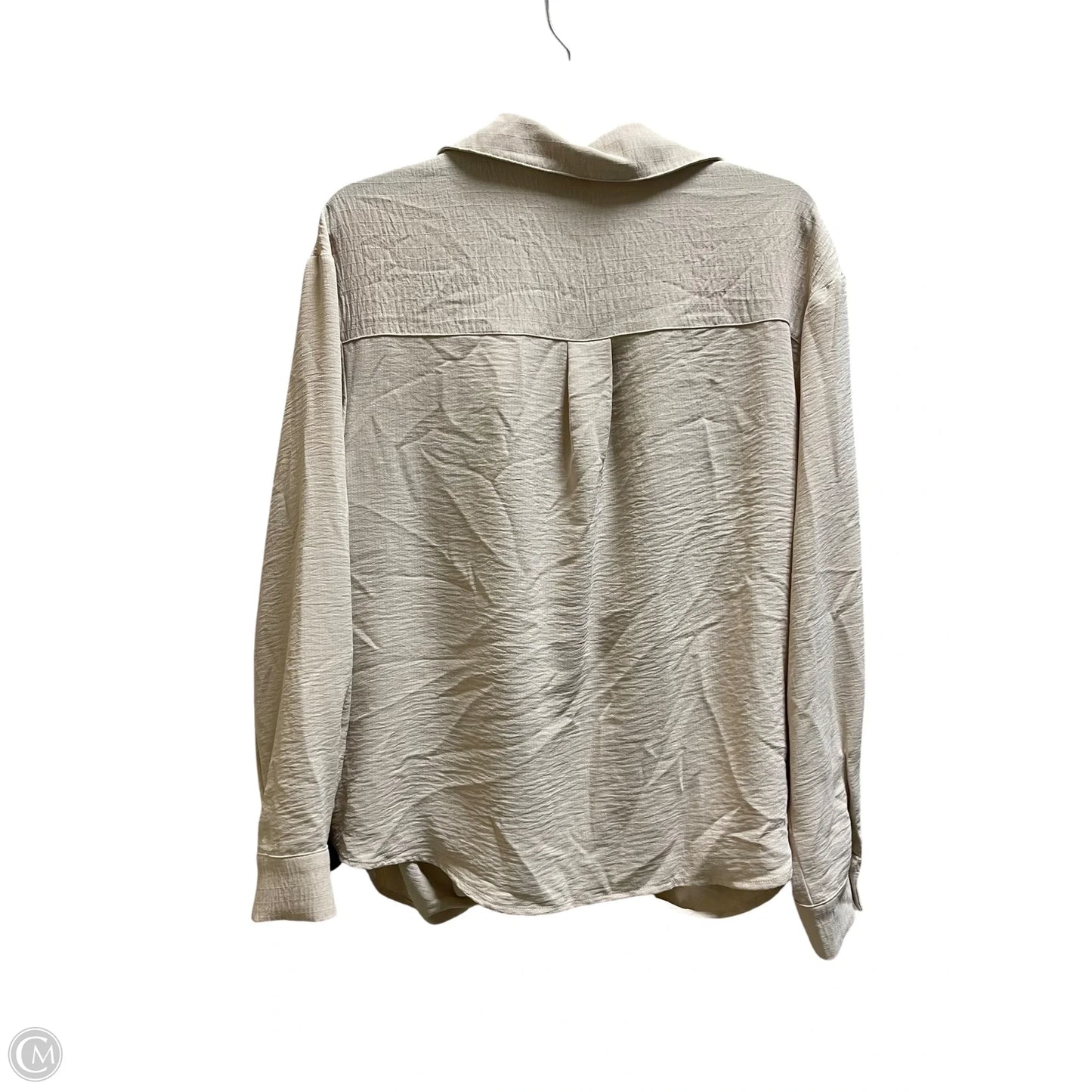 Top Long Sleeve By Arula In Tan, Size: Xl