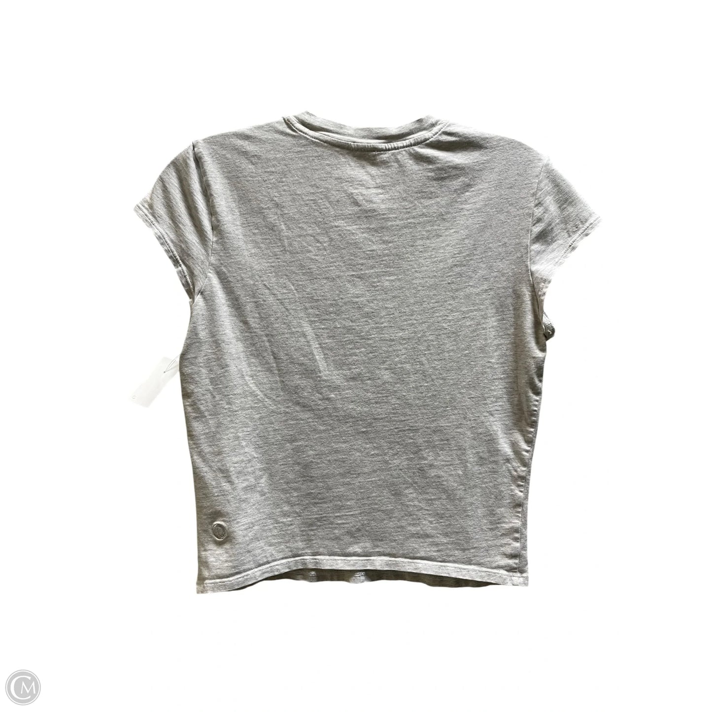 Top Short Sleeve By Lululemon In Tan, Size: S