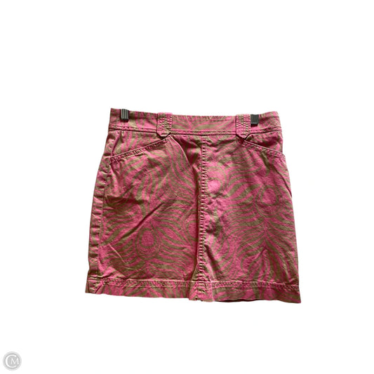 Skirt Designer By Lilly Pulitzer In Animal Print, Size: 2