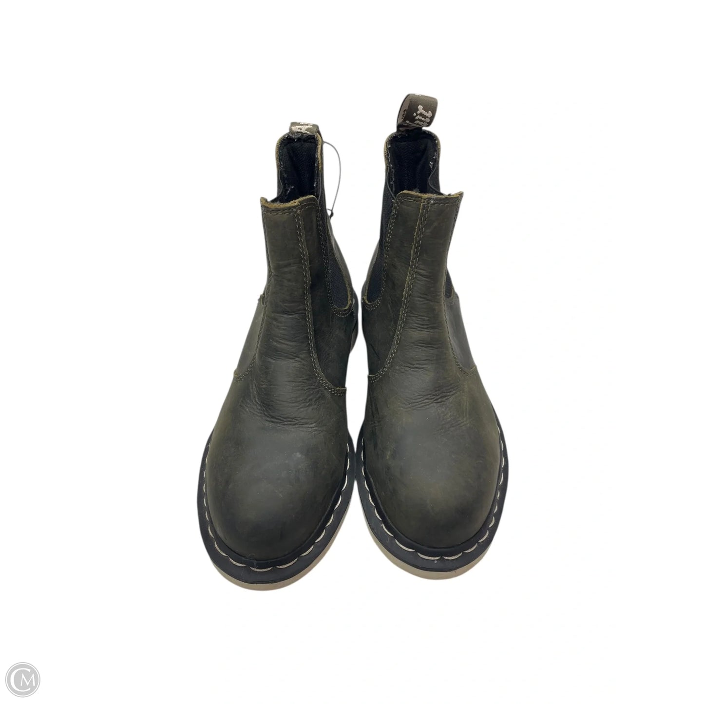Boots Ankle Flats By Dr Martens In Green, Size: 6.5
