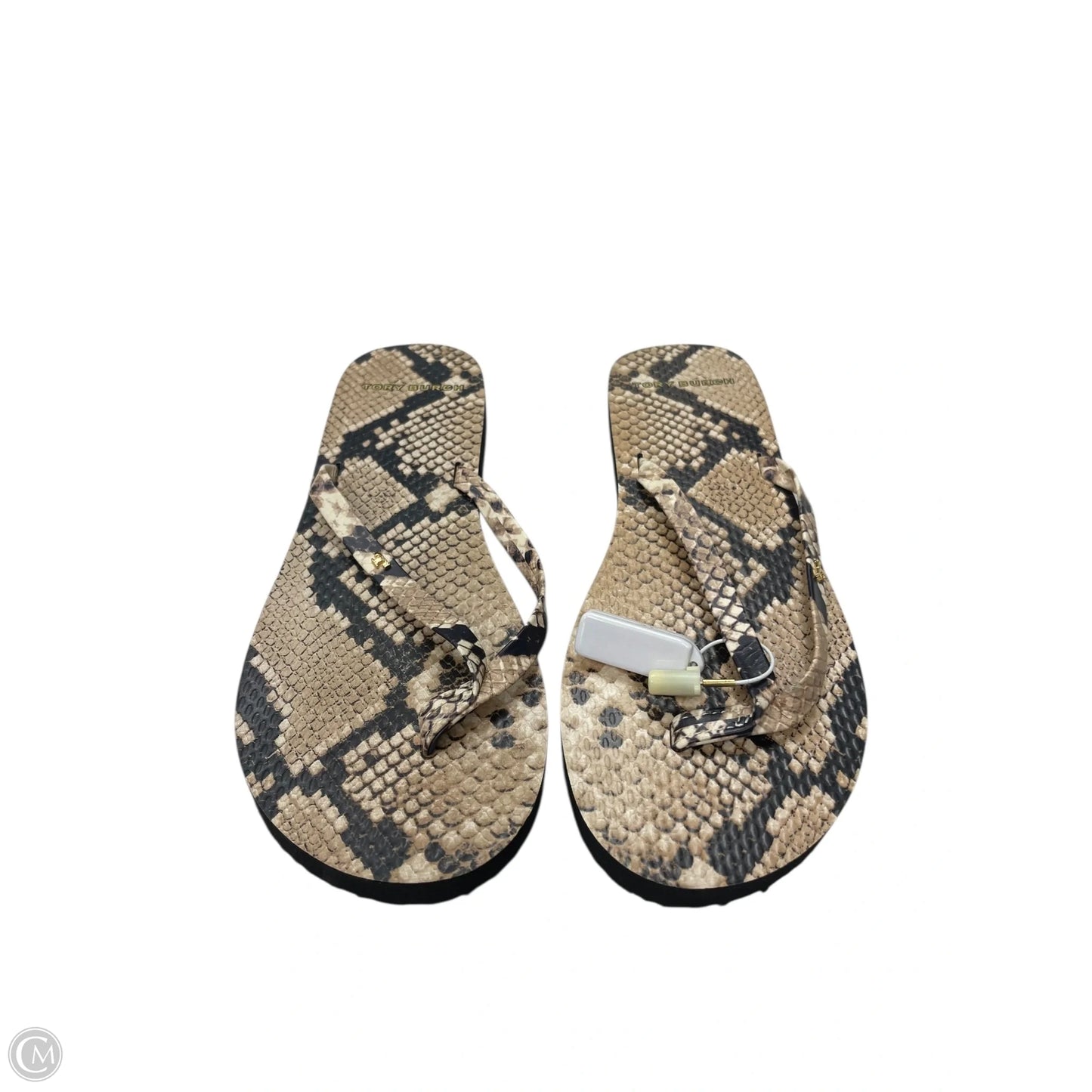 Sandals Designer By Tory Burch In Brown, Size: 7