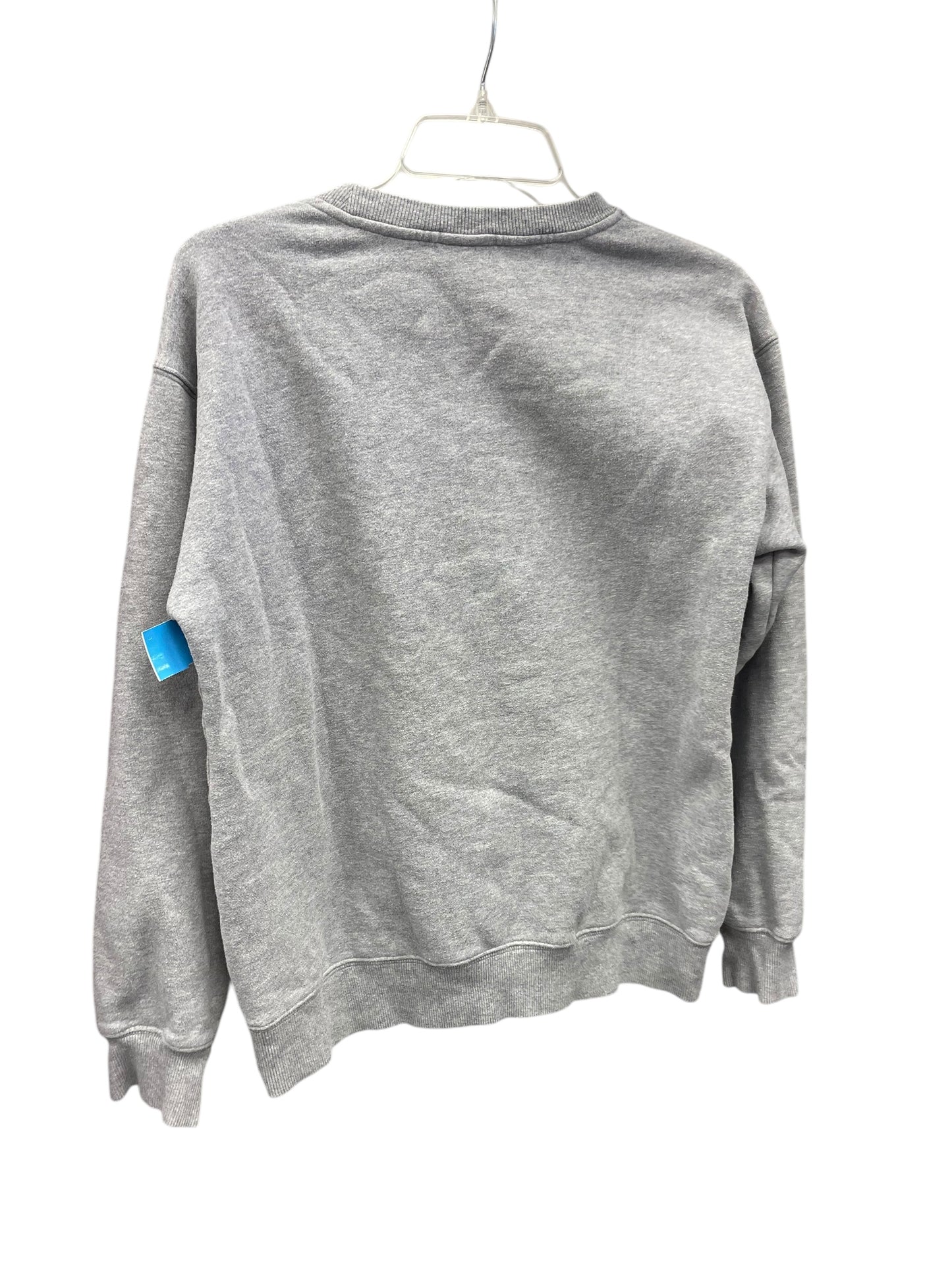 Sweatshirt Collar By Clothes Mentor In Grey, Size: M