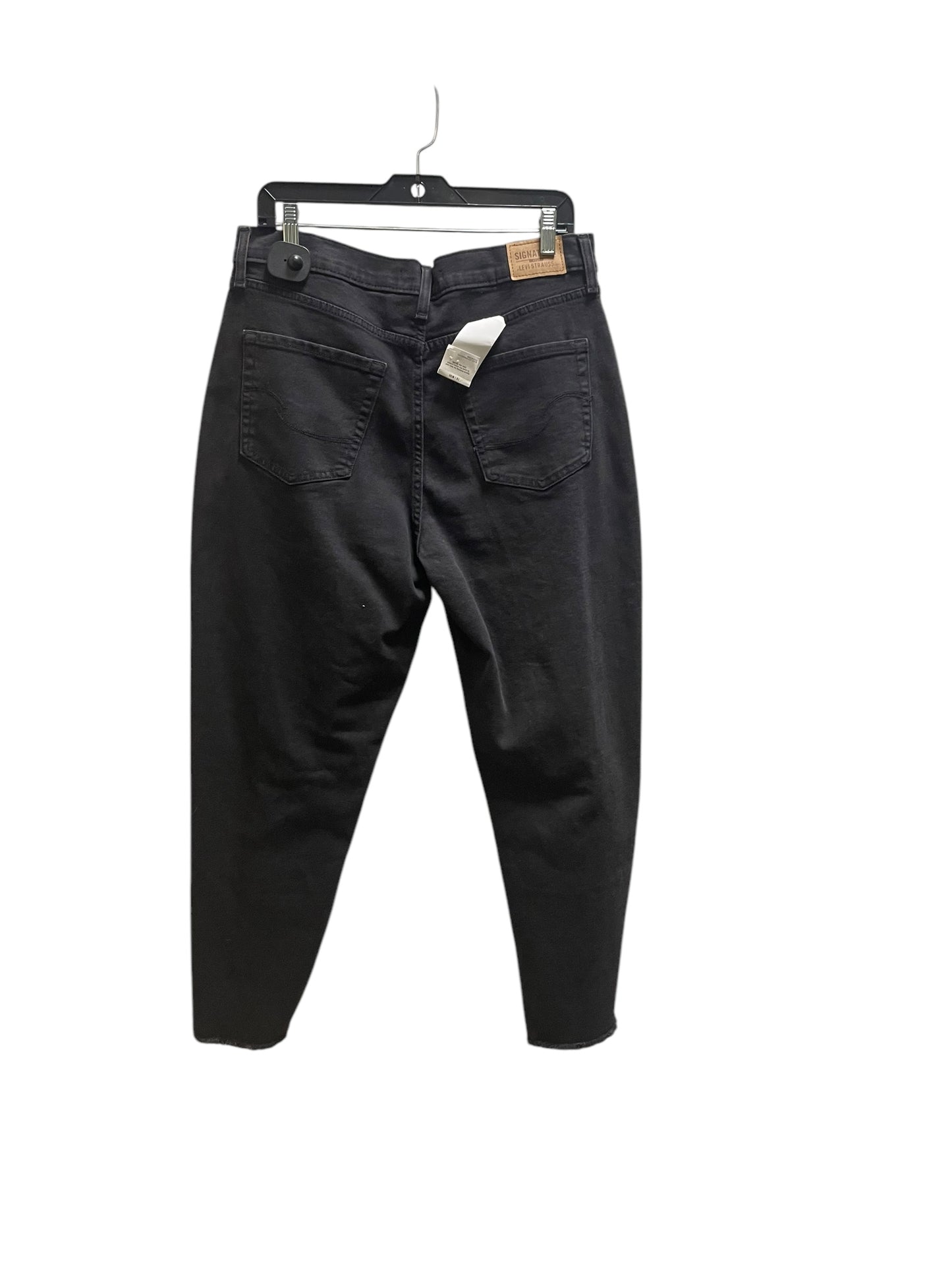 Jeans Cropped By Levis In Black, Size: 10