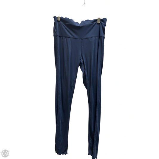 Athletic Leggings By Joy Lab In Blue, Size: M