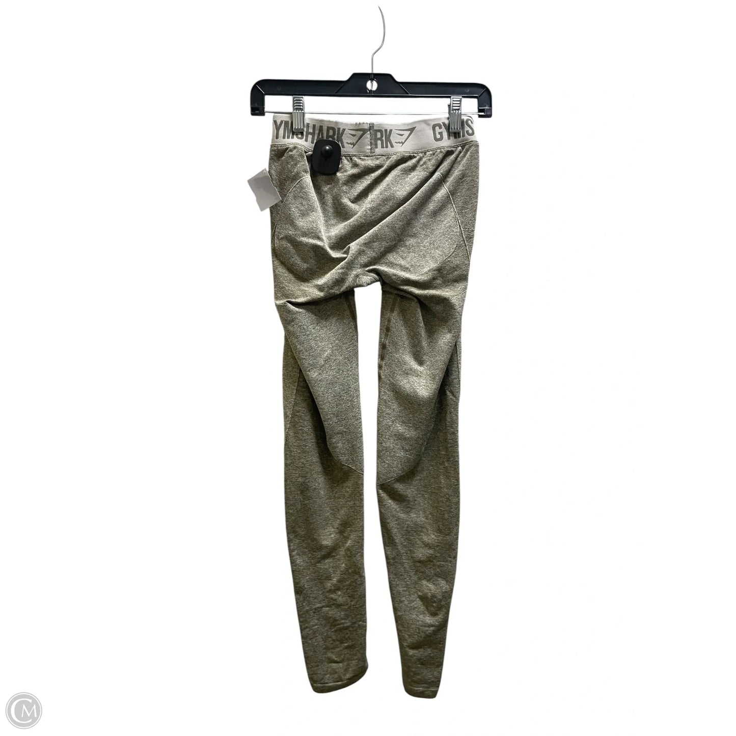 Athletic Leggings By Gym Shark In Green, Size: S