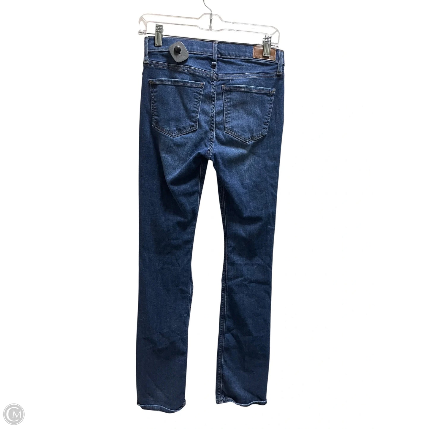 Jeans Skinny By Express In Blue Denim, Size: 4