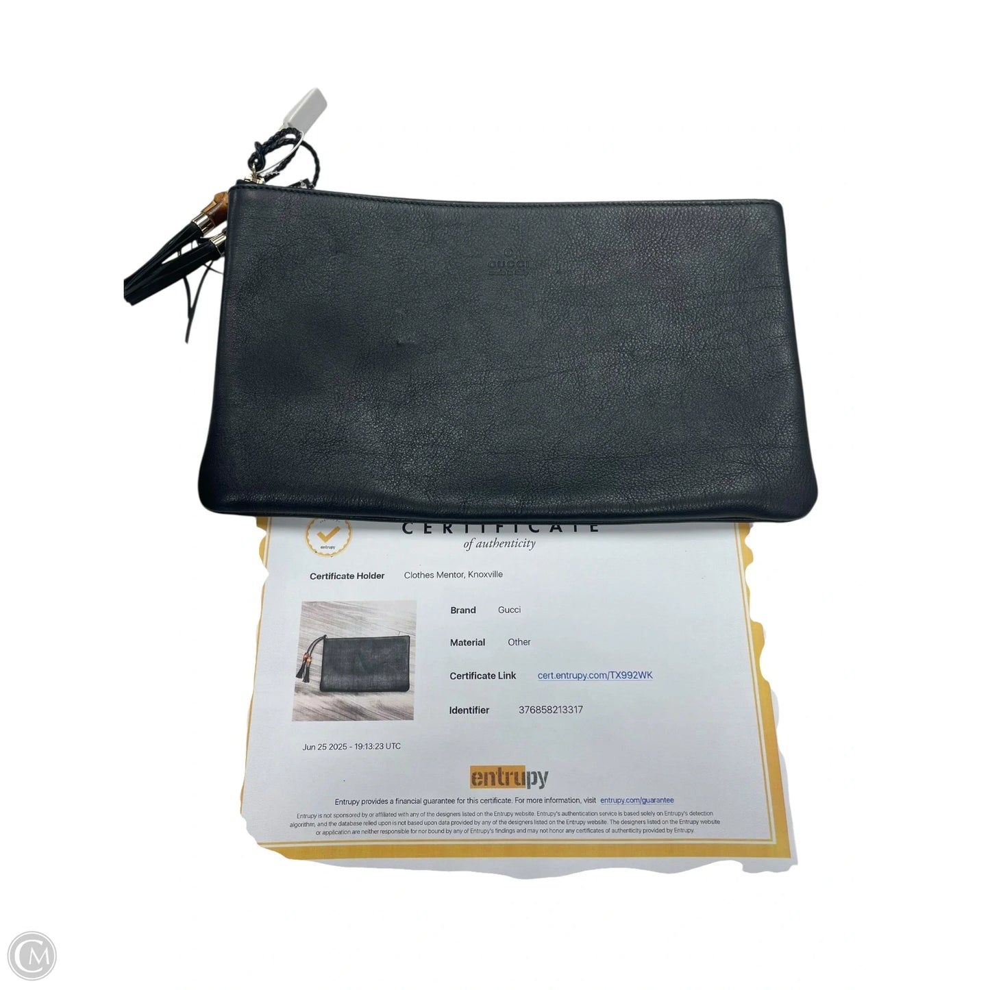 Wristlet Luxury Designer By Gucci, Size: Medium