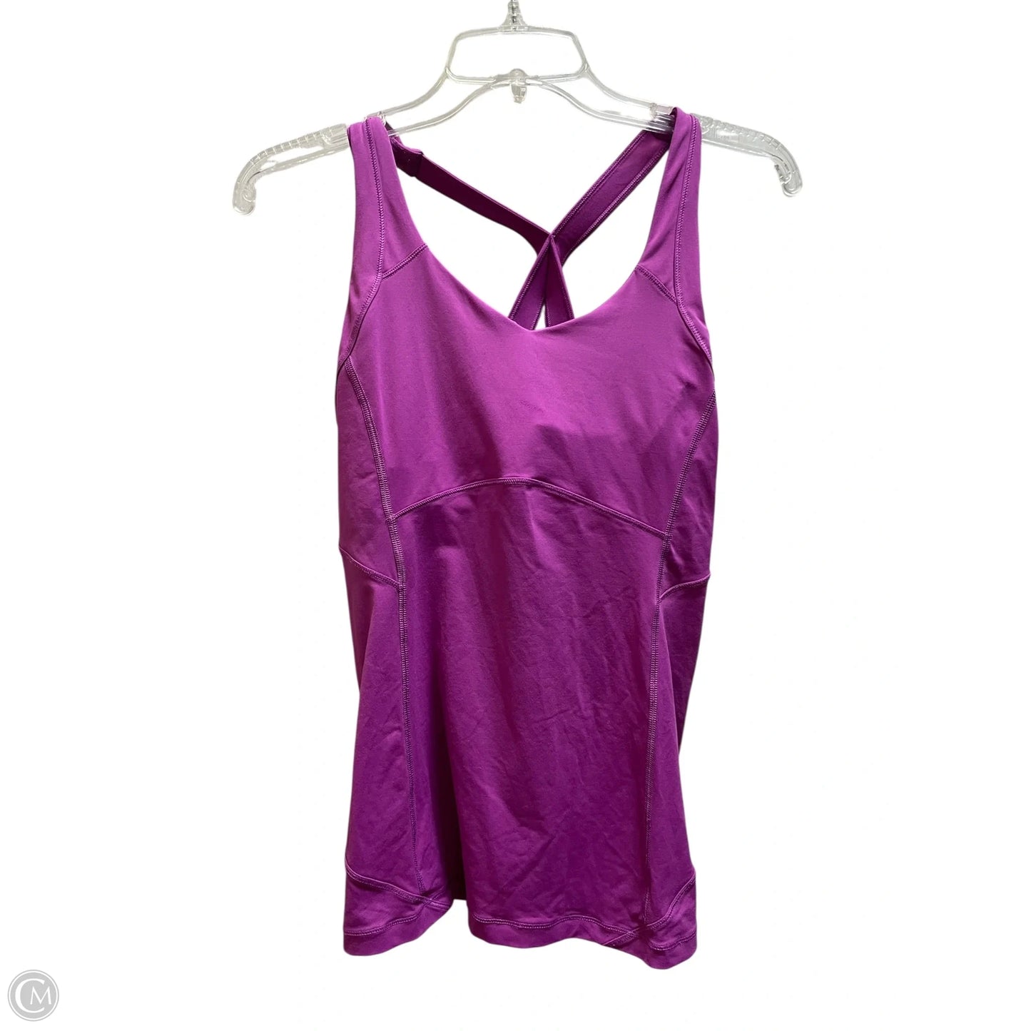 Athletic Tank Top By Lululemon In Purple, Size: 8