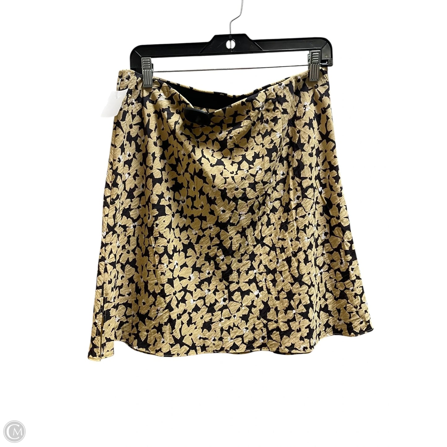 Skirt Midi By Madewell In Yellow, Size: 10