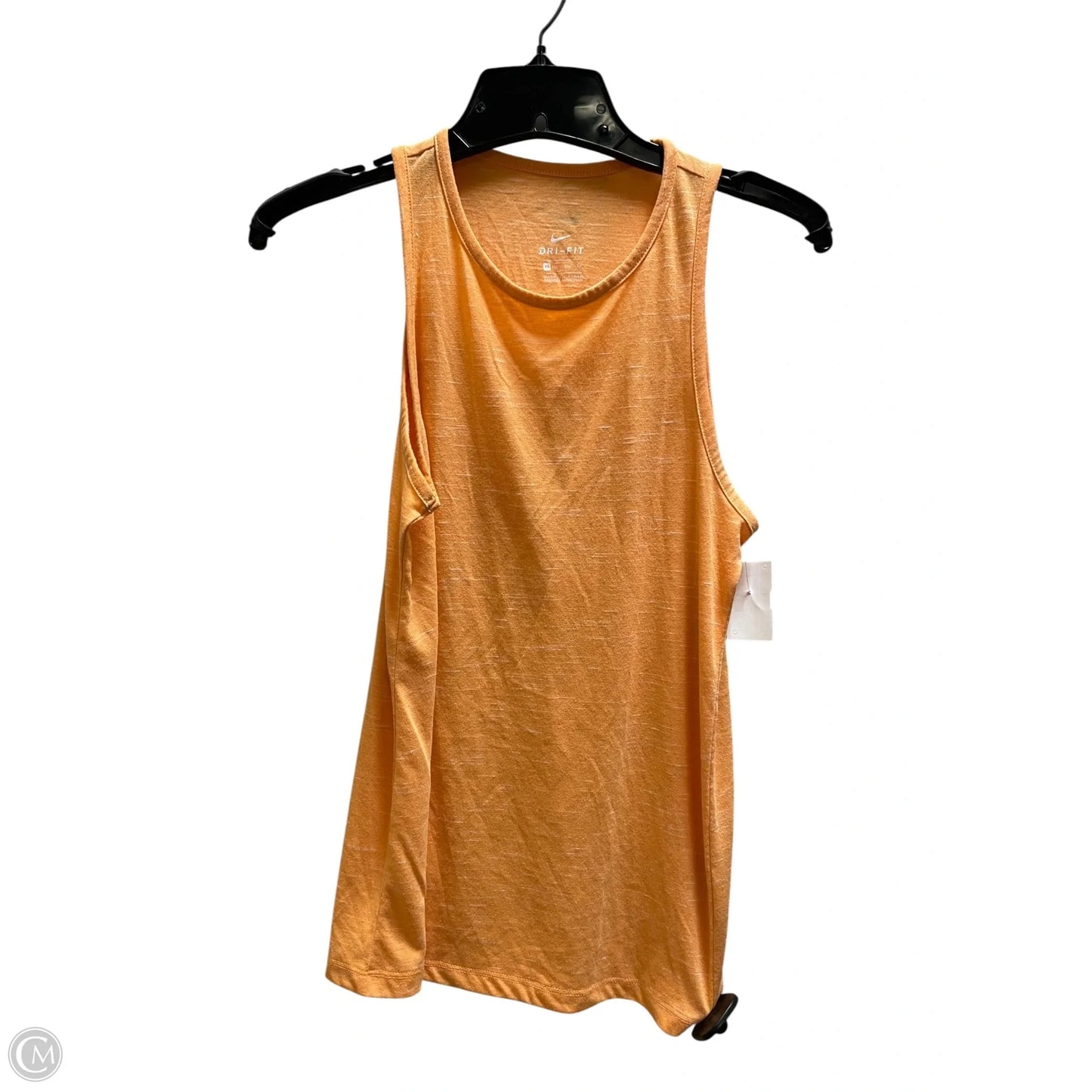 Athletic Tank Top By Nike Apparel In Orange, Size: Xs