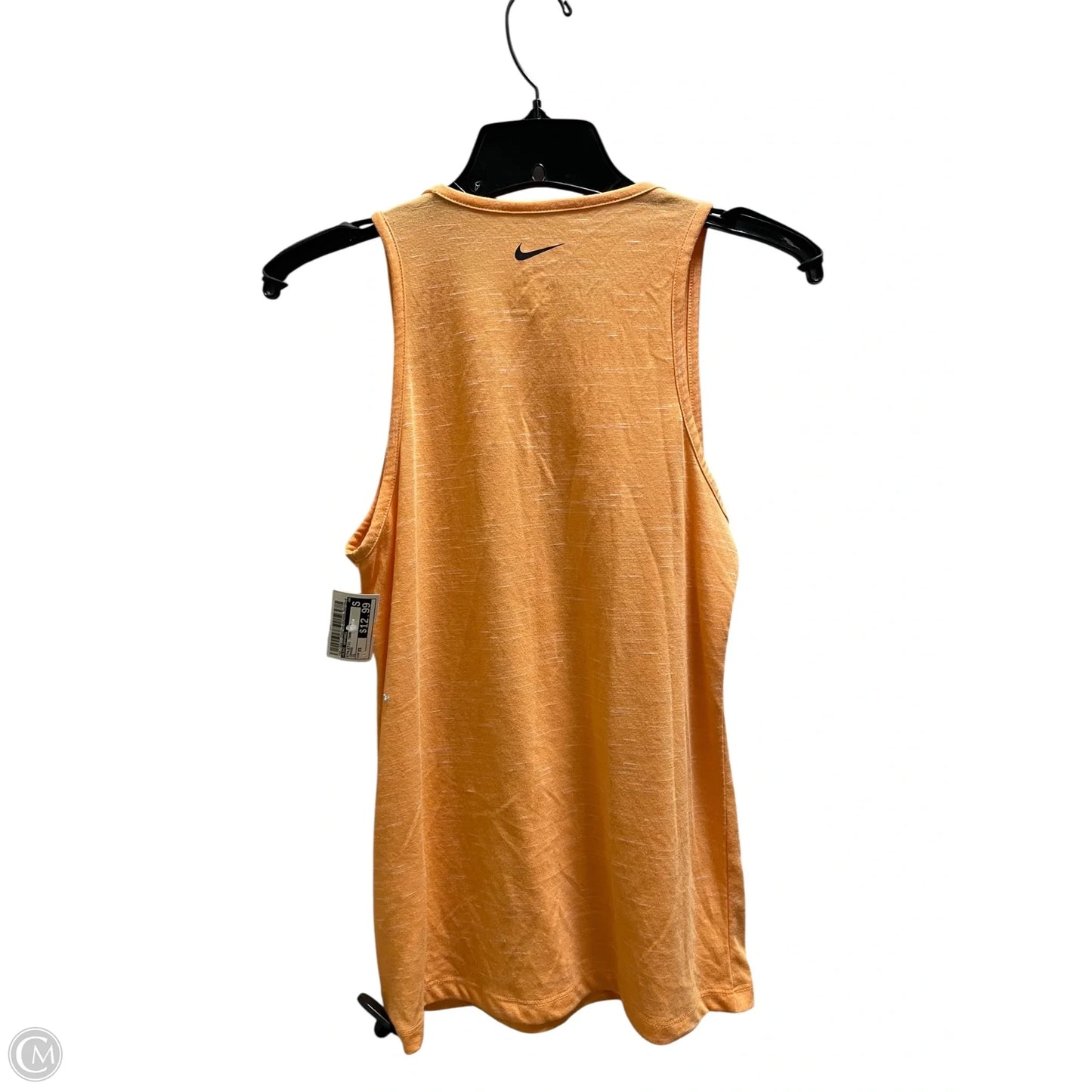 Athletic Tank Top By Nike Apparel In Orange, Size: Xs