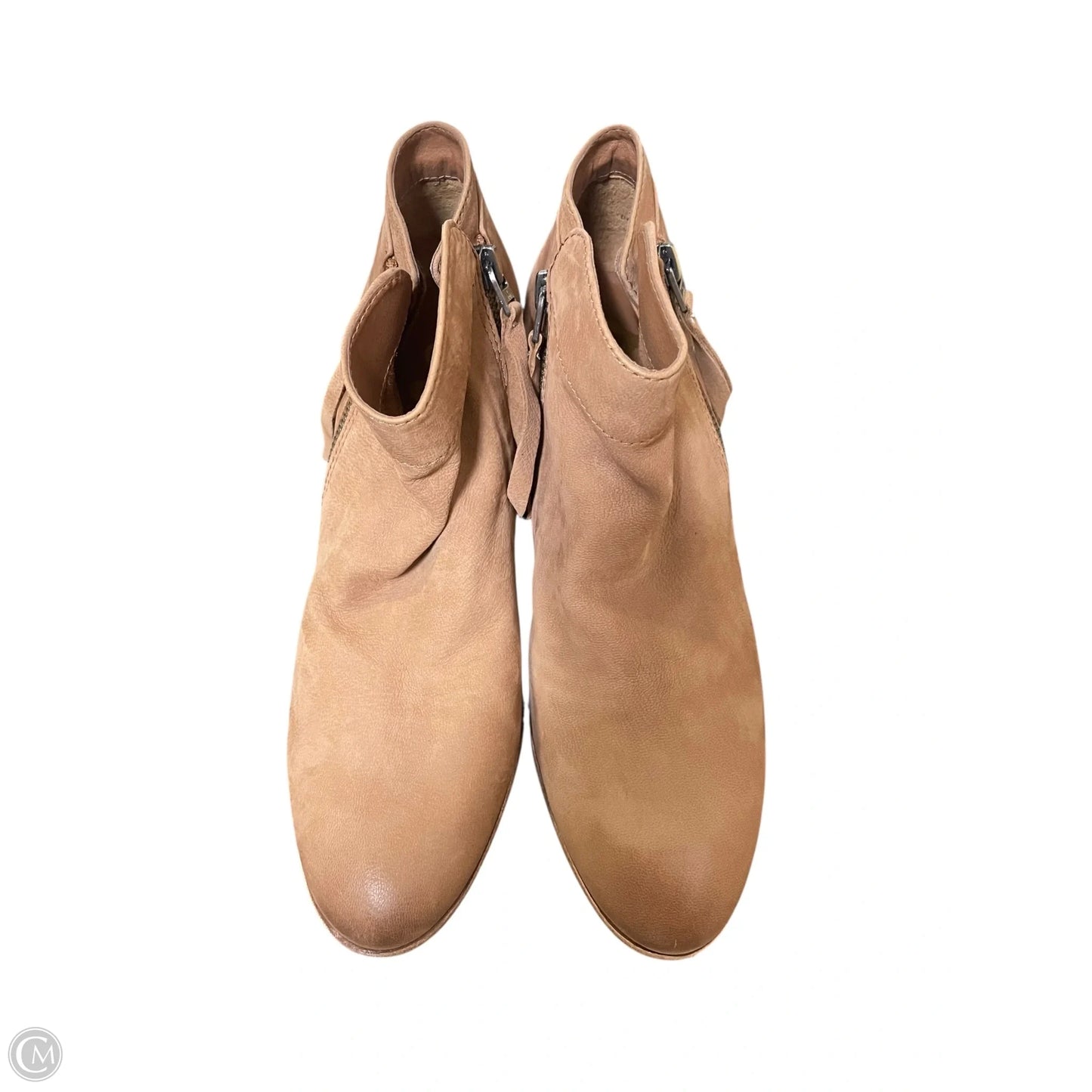Boots Ankle Flats By Sam Edelman In Brown, Size: 7.5