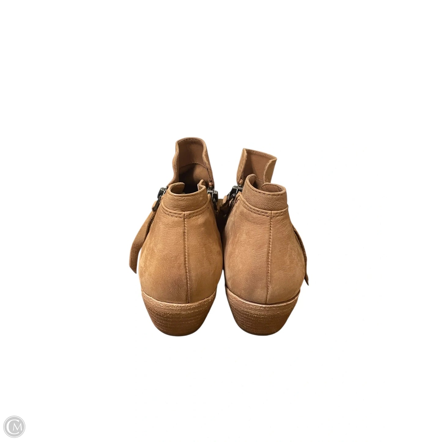 Boots Ankle Flats By Sam Edelman In Brown, Size: 7.5