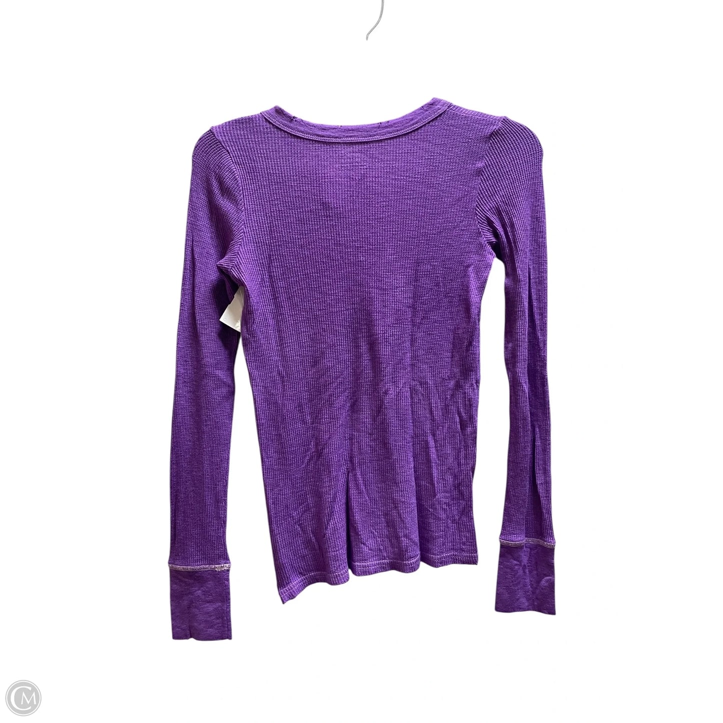 Top Long Sleeve By Aerie In Purple, Size: Xs