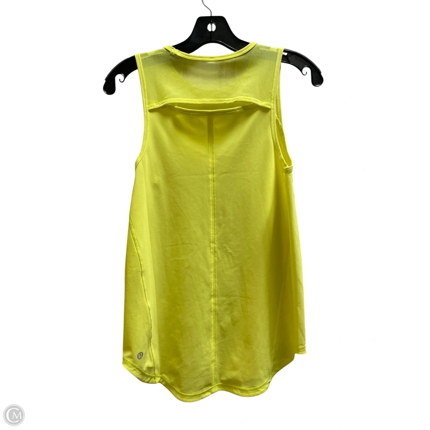 Athletic Tank Top By Lululemon In Yellow, Size: S