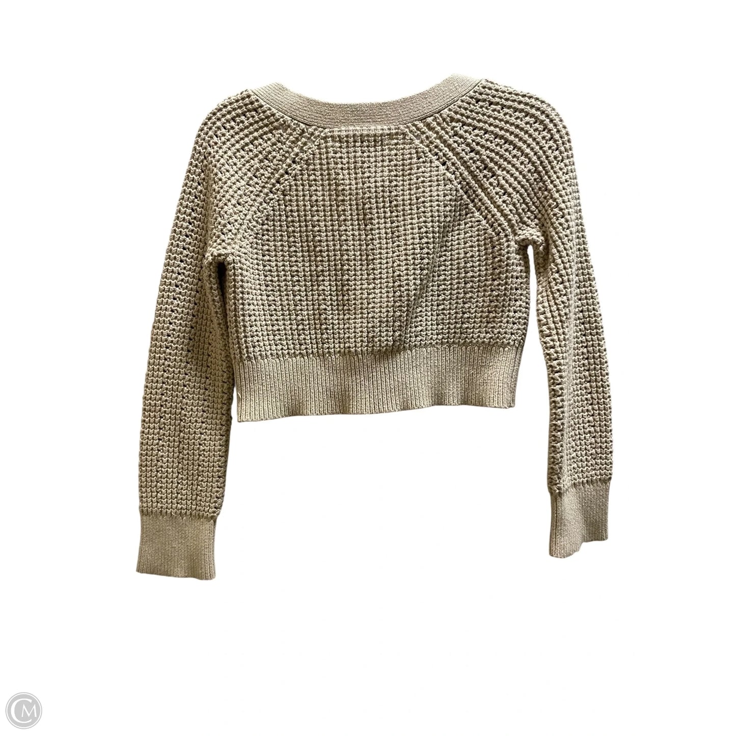Sweater By Abercrombie And Fitch In Tan, Size: S