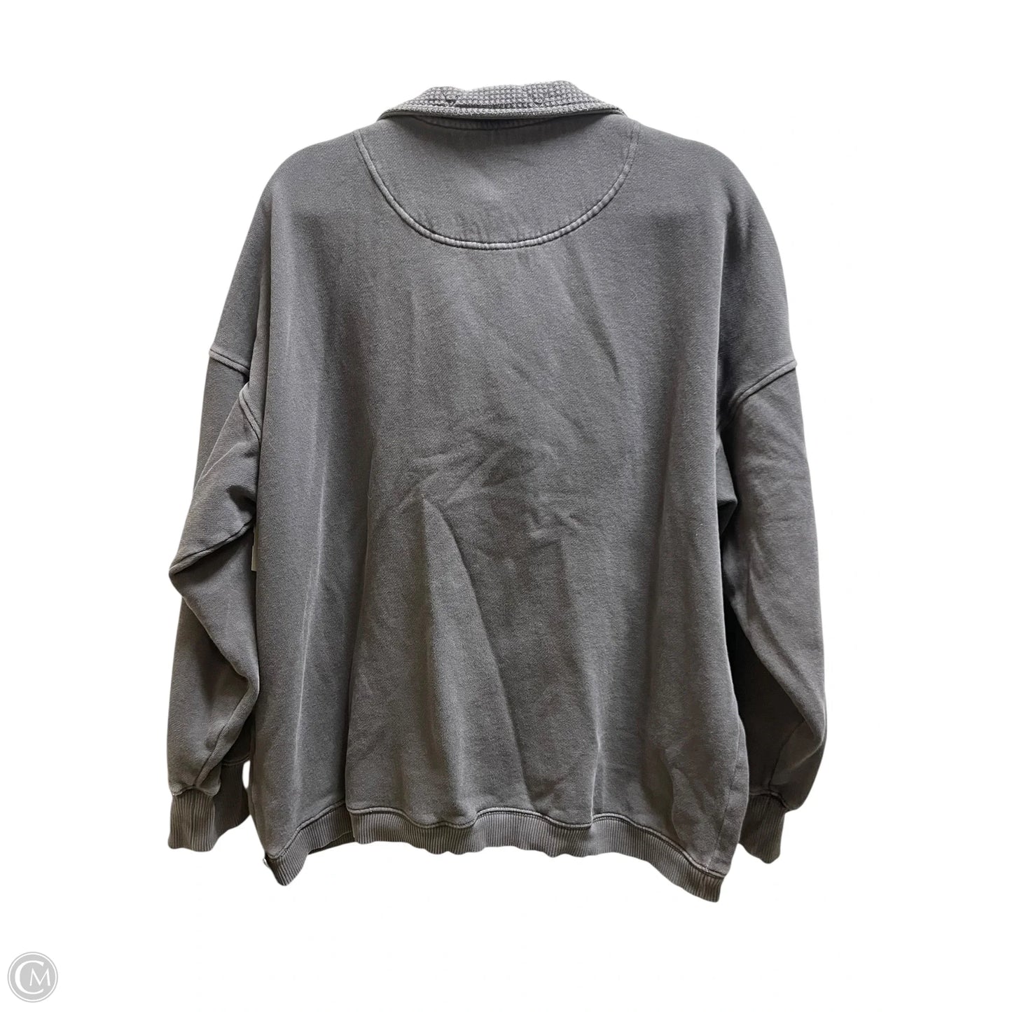 Sweatshirt Crewneck By Aerie In Grey, Size: M