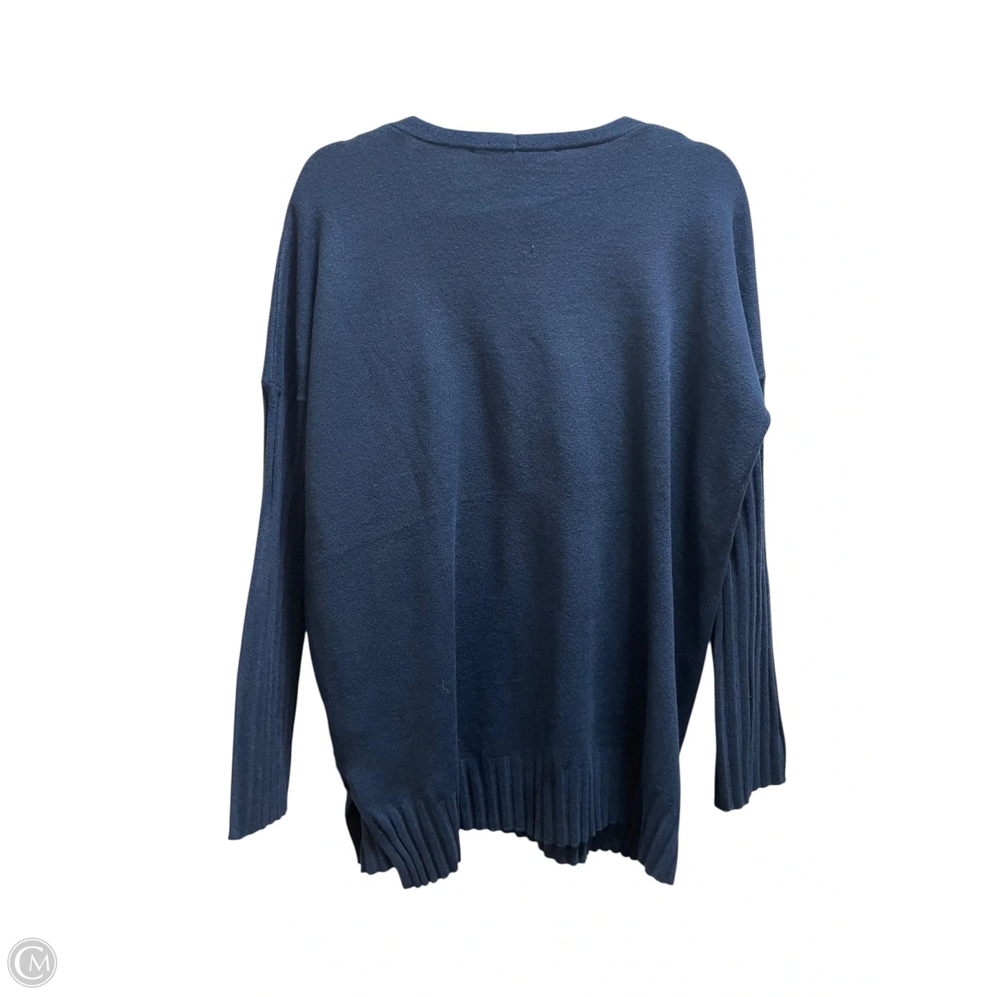 Top Long Sleeve By French Connection In Blue, Size: M