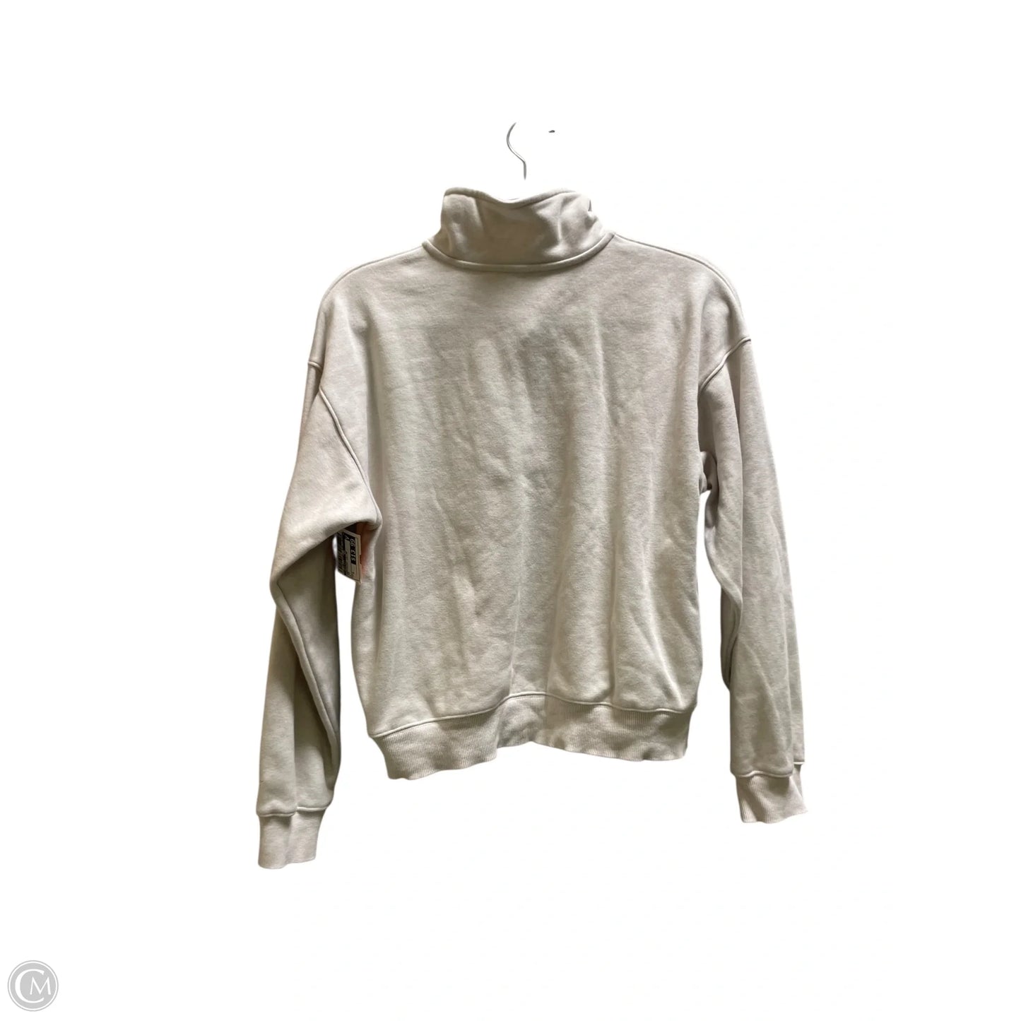 Sweatshirt Collar By Fabletics In Tan, Size: S