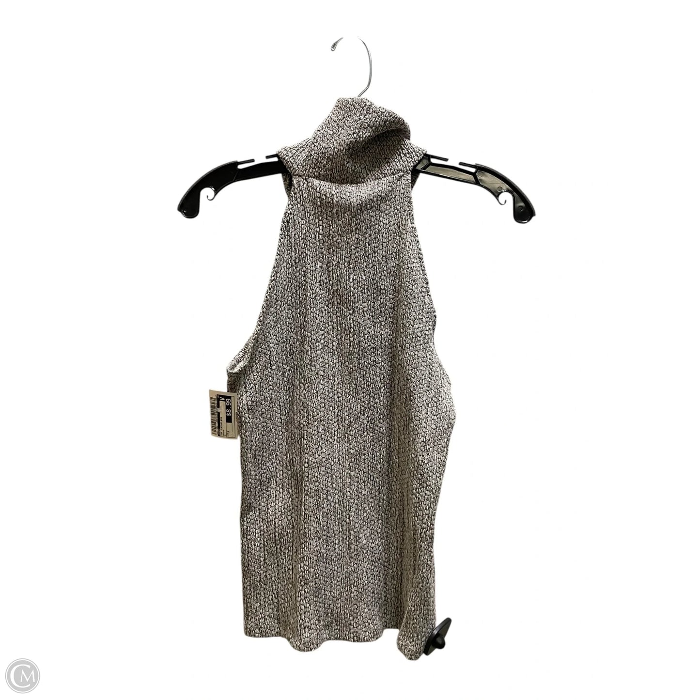 Top Sleeveless By Zara In Brown, Size: M