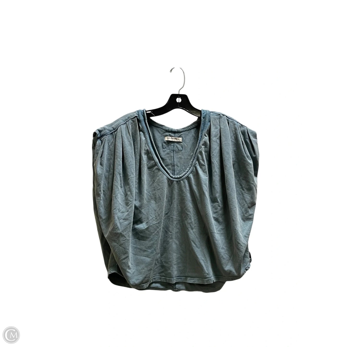 Top Short Sleeve By Free People In Blue, Size: S