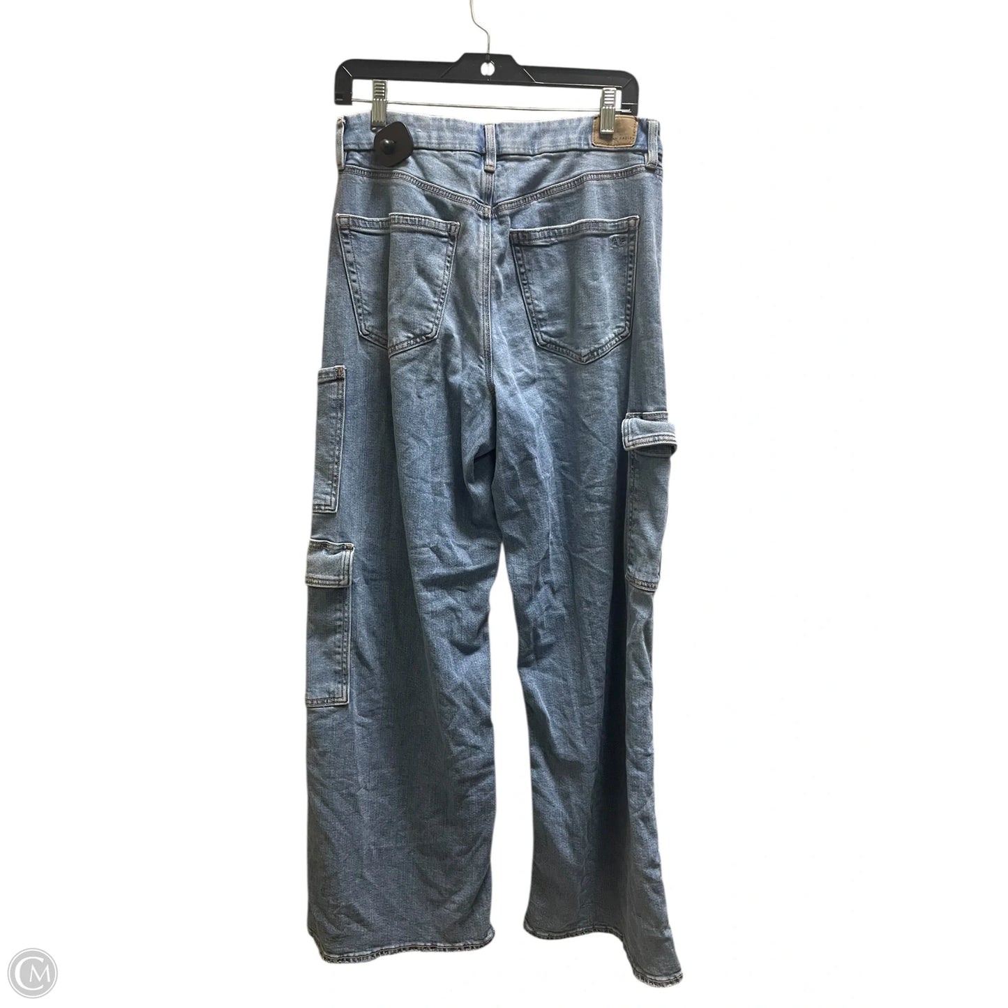 Jeans Boot Cut By American Eagle In Blue Denim, Size: 10
