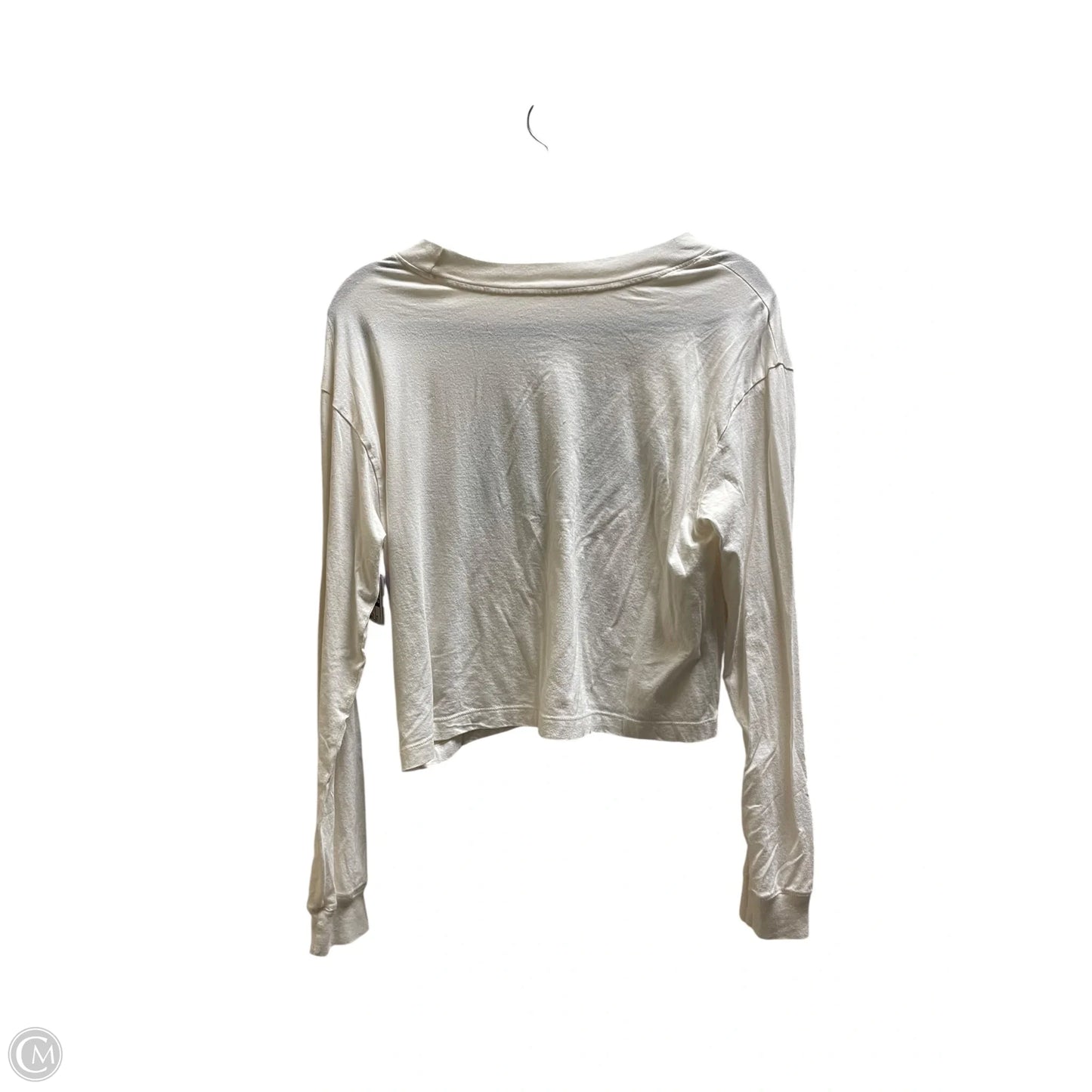 Top Long Sleeve By The North Face In Cream, Size: M