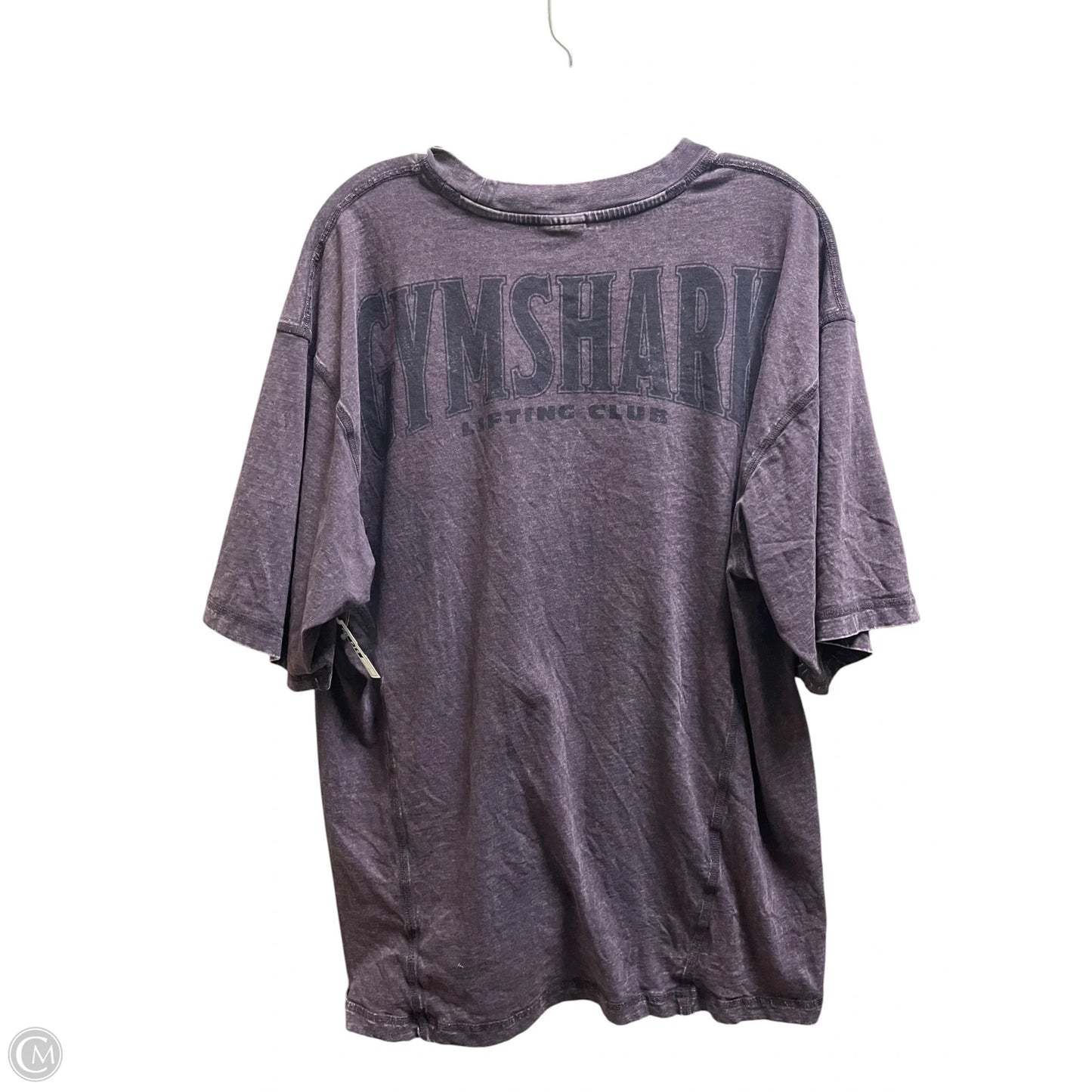 Top Short Sleeve By Gym Shark In Purple, Size: L