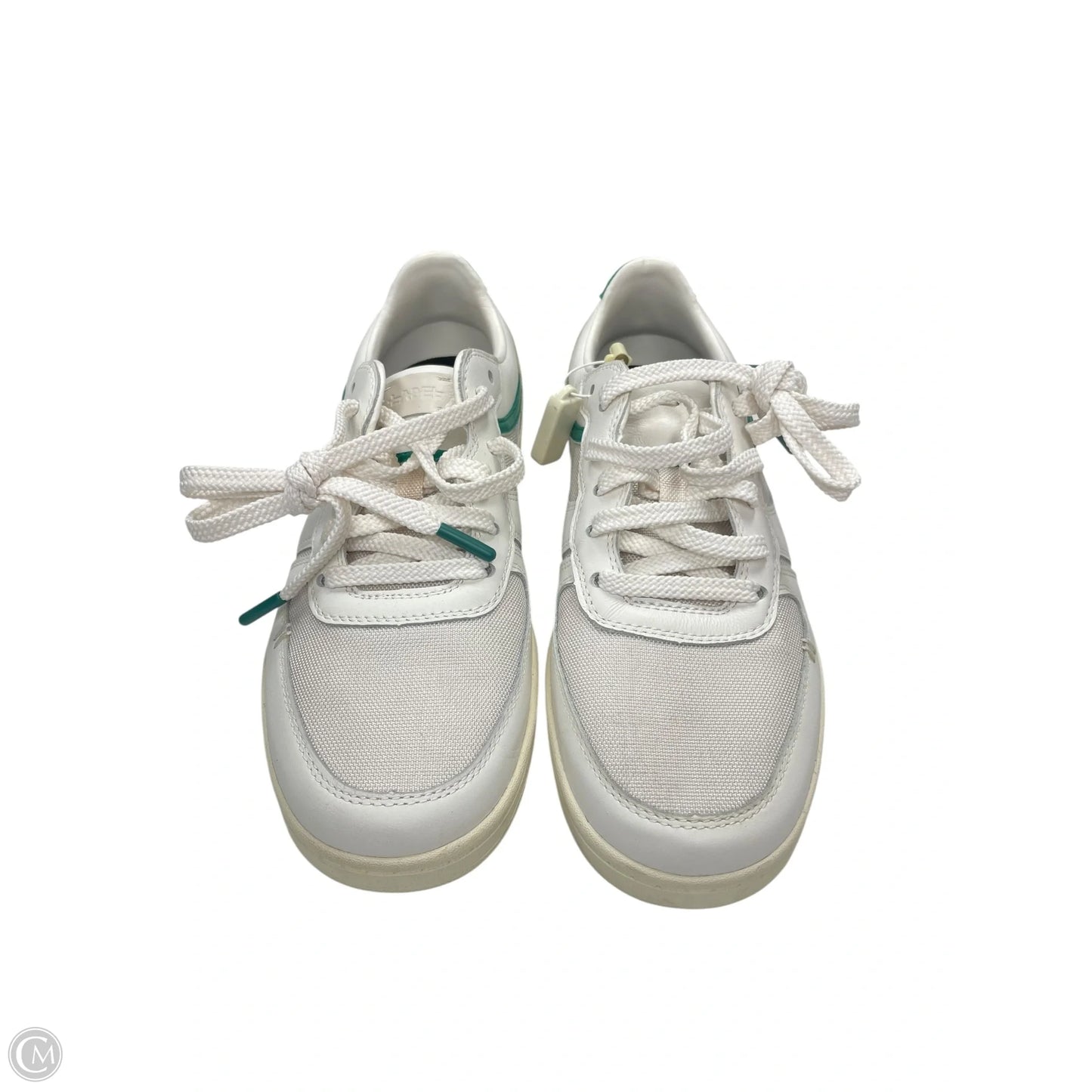 Shoes Sneakers By Clothes Mentor In Green & White, Size: 11